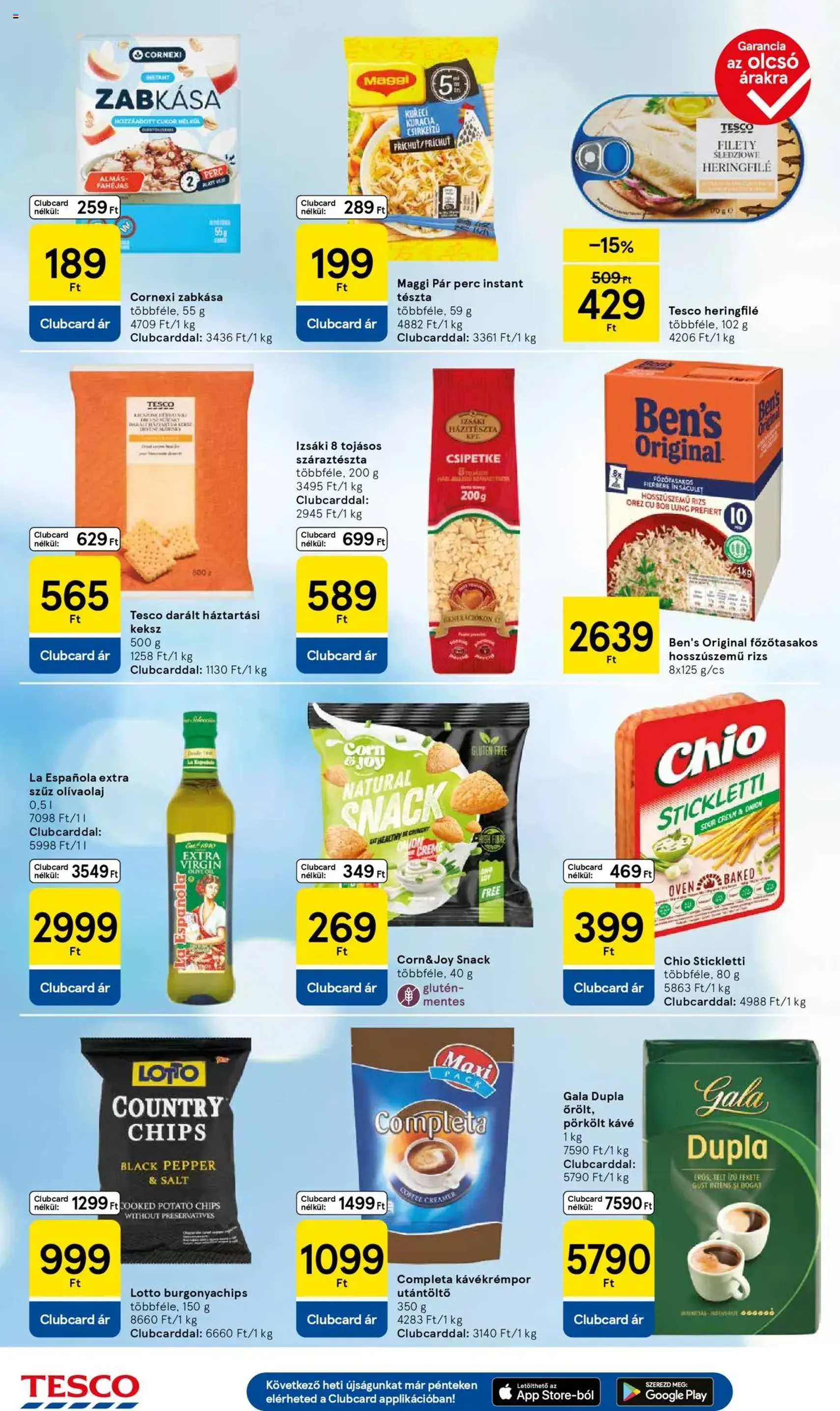 Tesco Szupermarket - Akciós újság - 2025.09.04. érvényes szórólap 20 oldal 32 oldalból Tesco Szupermarket - Akciós újság - 2025.09.04. érvényes szórólap 20 oldal 32 oldalból