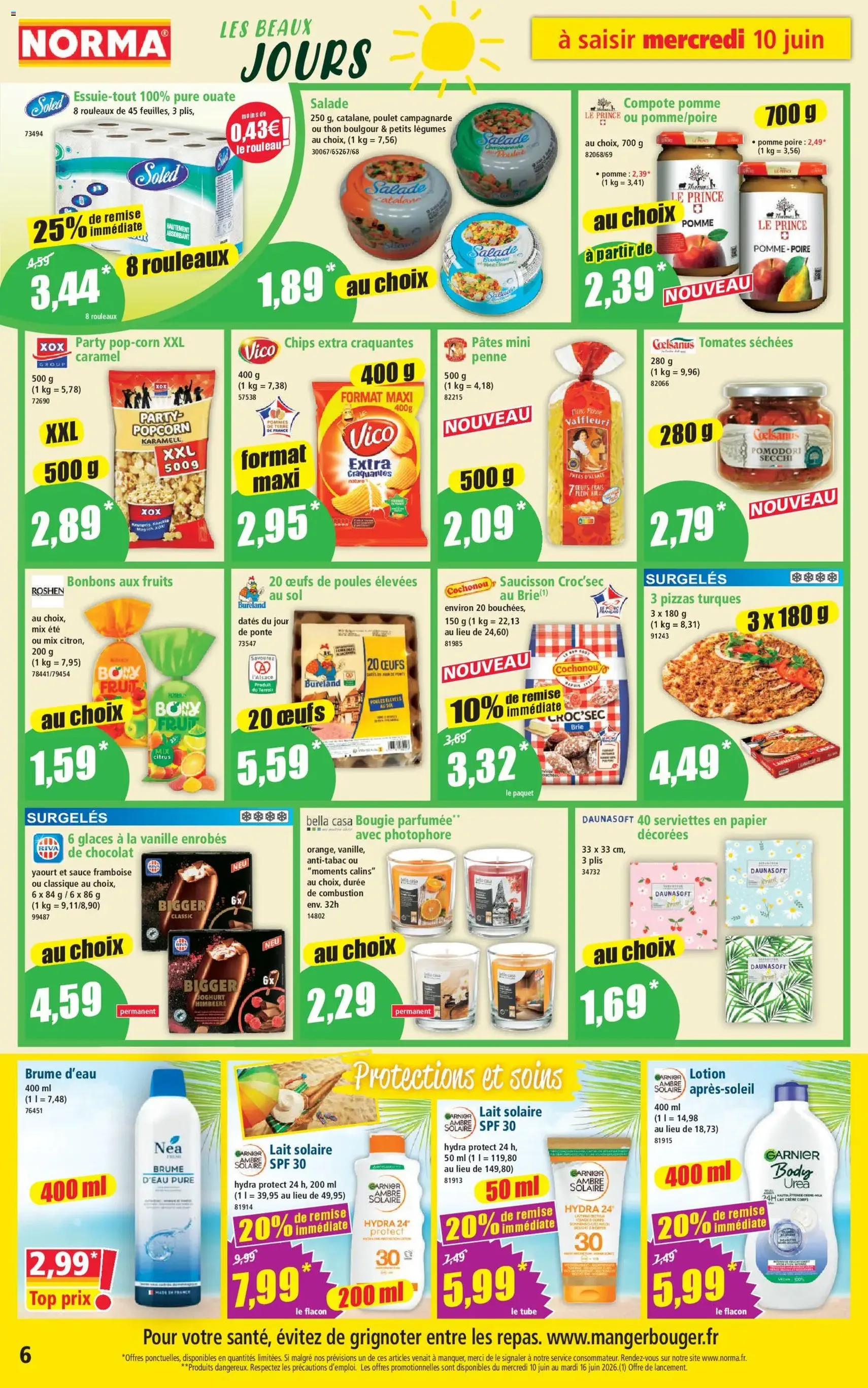 Norma catalogue - brochure valable à partir du 10/06/2026, page 6 sur 12