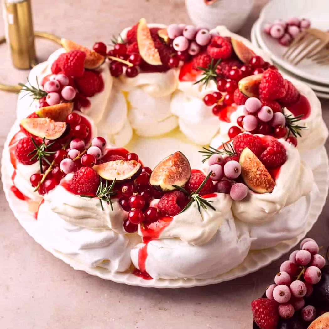 Ízletes pavlova torta