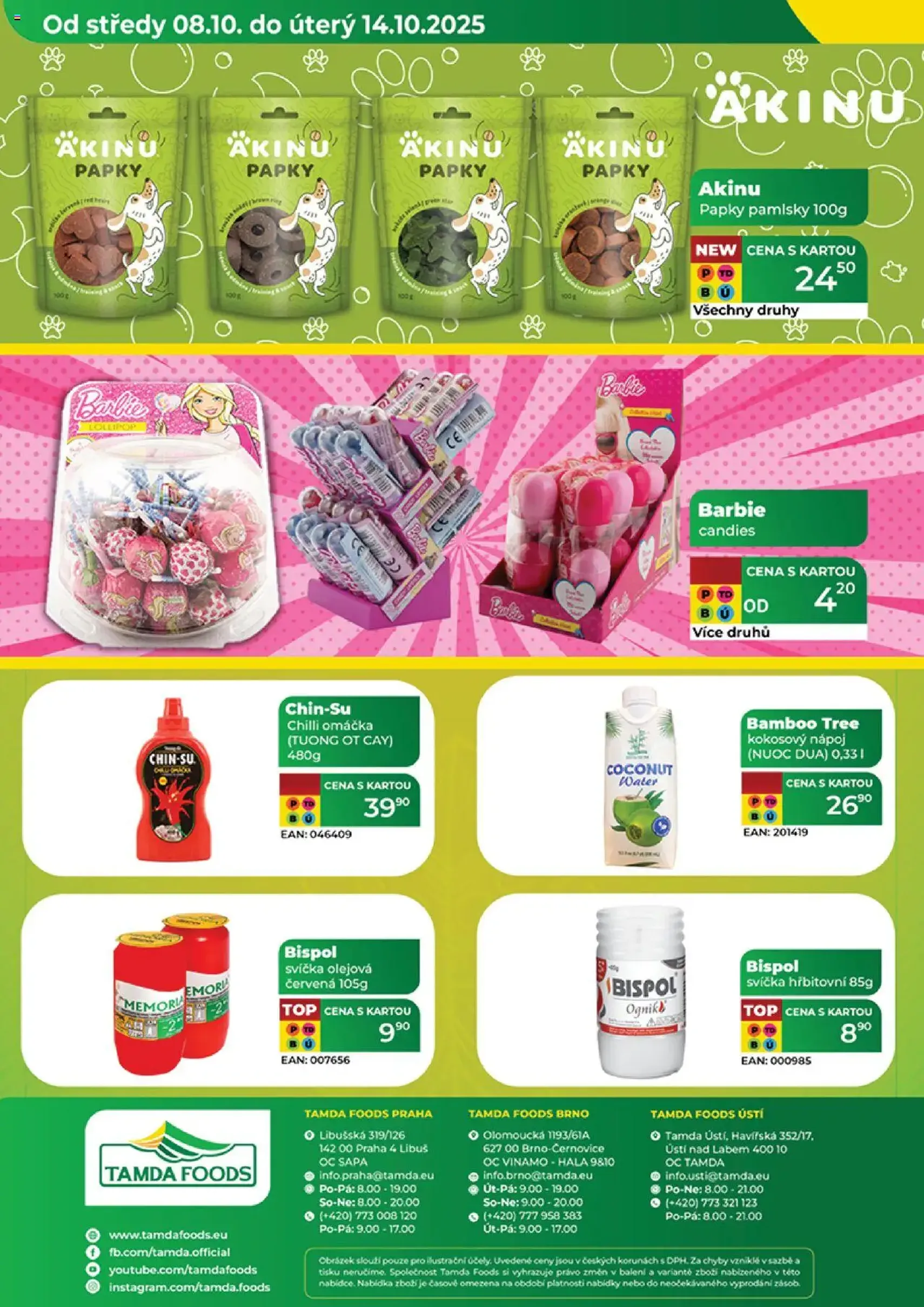 Tamda Foods leták - platný leták od 08.10.2025 strana 52 z 52