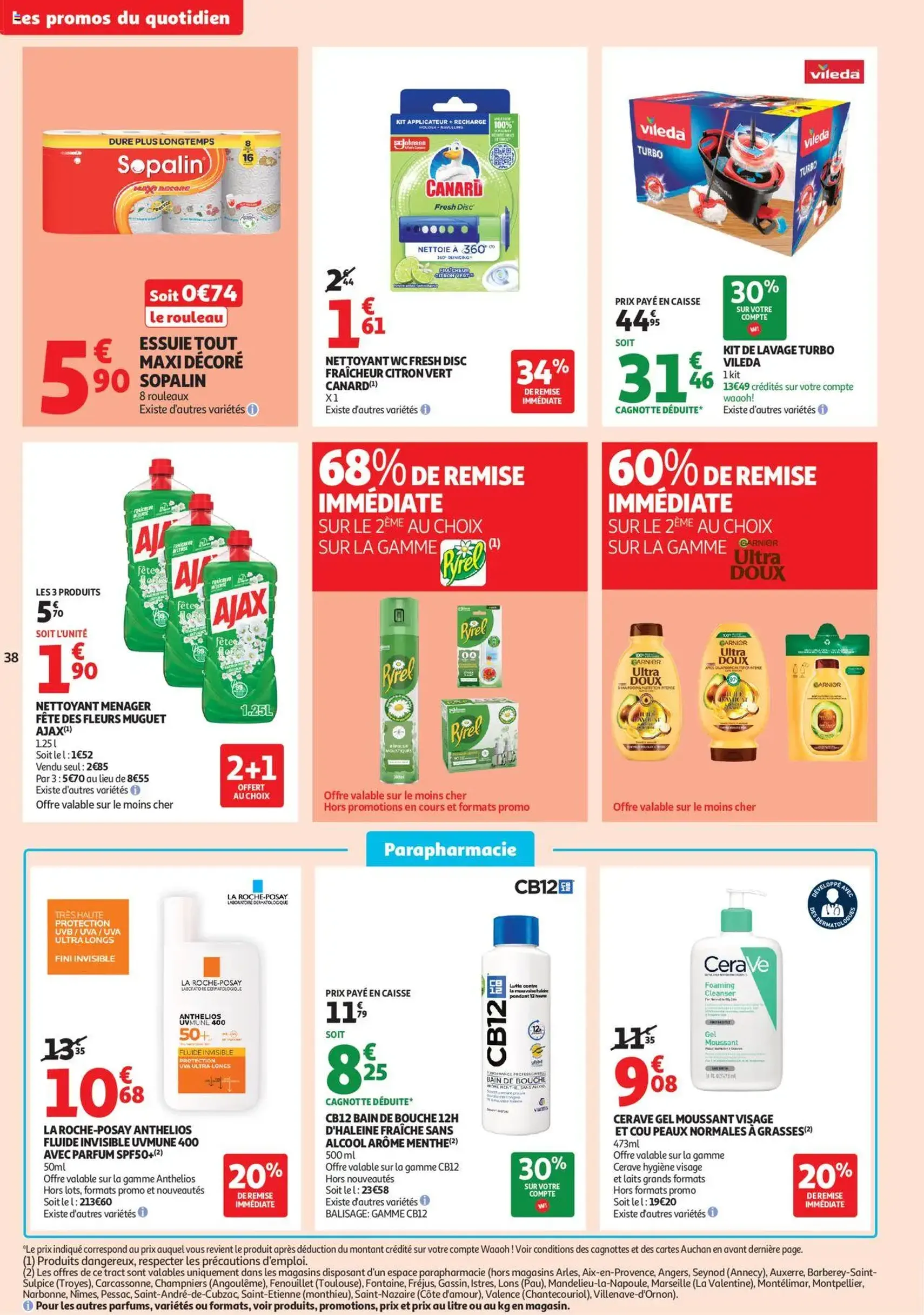 Auchan prospectus - brochure valable à partir du 16/07/2025, page 38 sur 58 Auchan prospectus - brochure valable à partir du 16/07/2025, page 38 sur 58