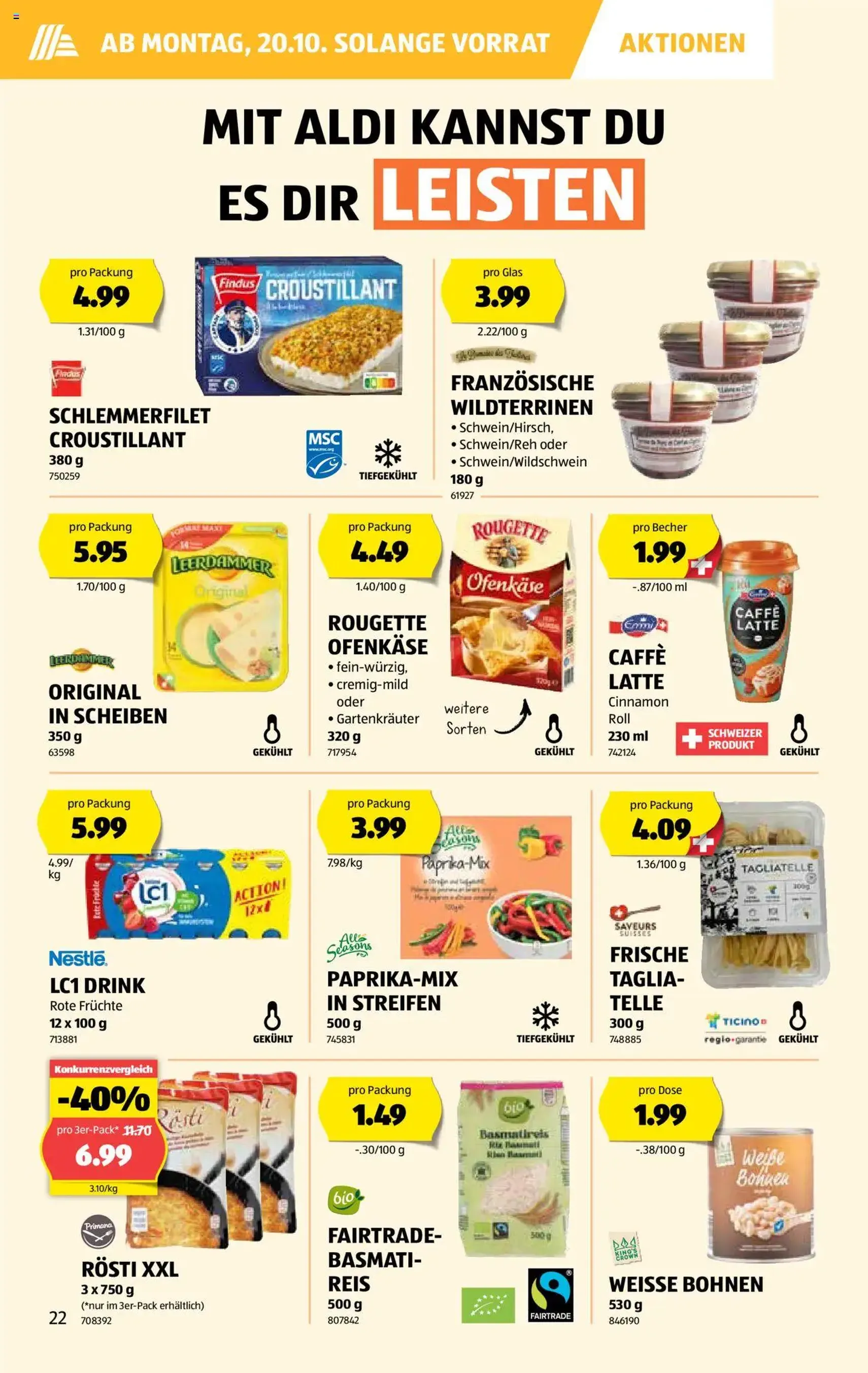 Aldi Aktionen - Gültiger Prospekt ab 16.10.2025, Seite 23 von insgesamt 32 Aldi Aktionen - Gültiger Prospekt ab 16.10.2025, Seite 23 von insgesamt 32