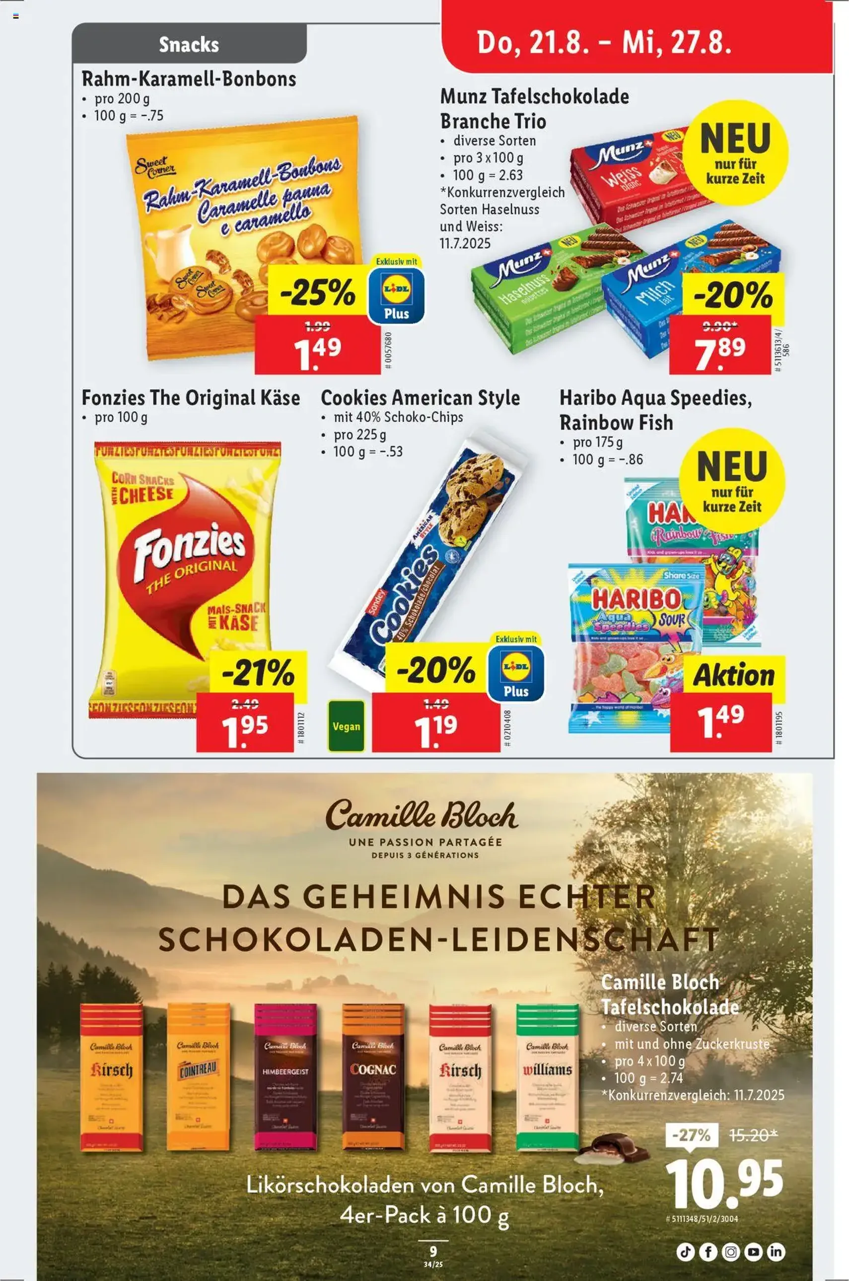 Lidl Aktionen - Gültiger Prospekt ab 21.08.2025, Seite 11 von insgesamt 34