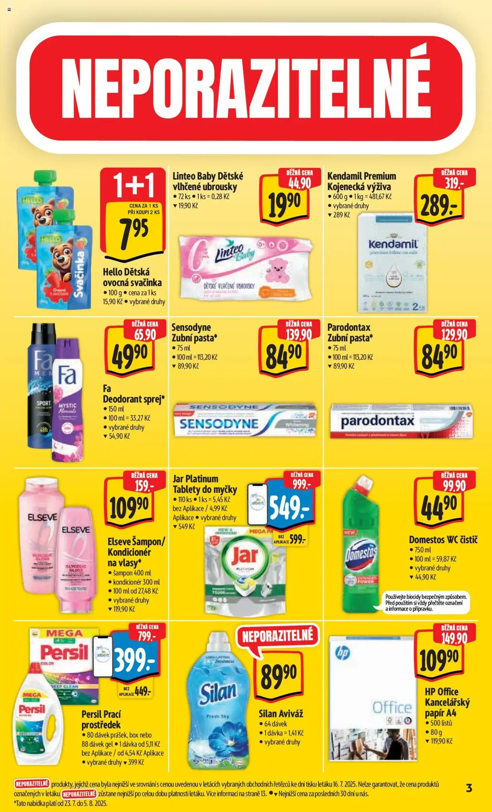 Albert leták - Hypermarket - platný leták od 23.07.2025 strana 7 z 51 Albert leták - Hypermarket - platný leták od 23.07.2025 strana 7 z 51