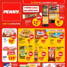 Penny Market leták - náhled letáku platný od 25.02.2026