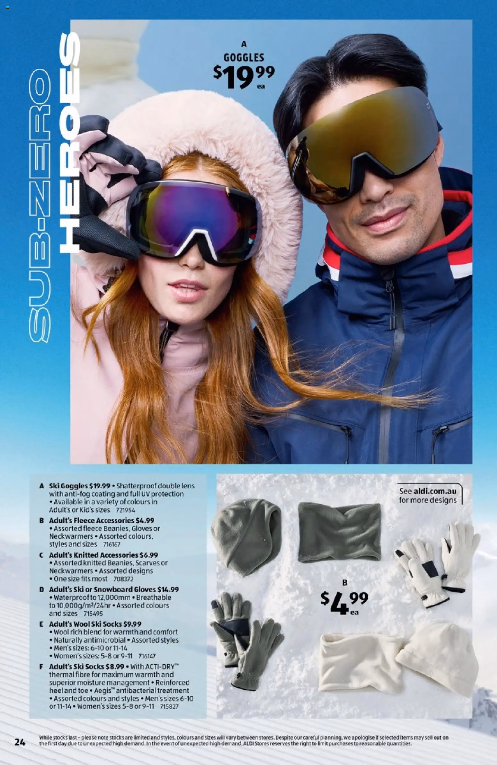 Aldi Snow Gear - valid flyer from 20/05/2026, page 24 of 40