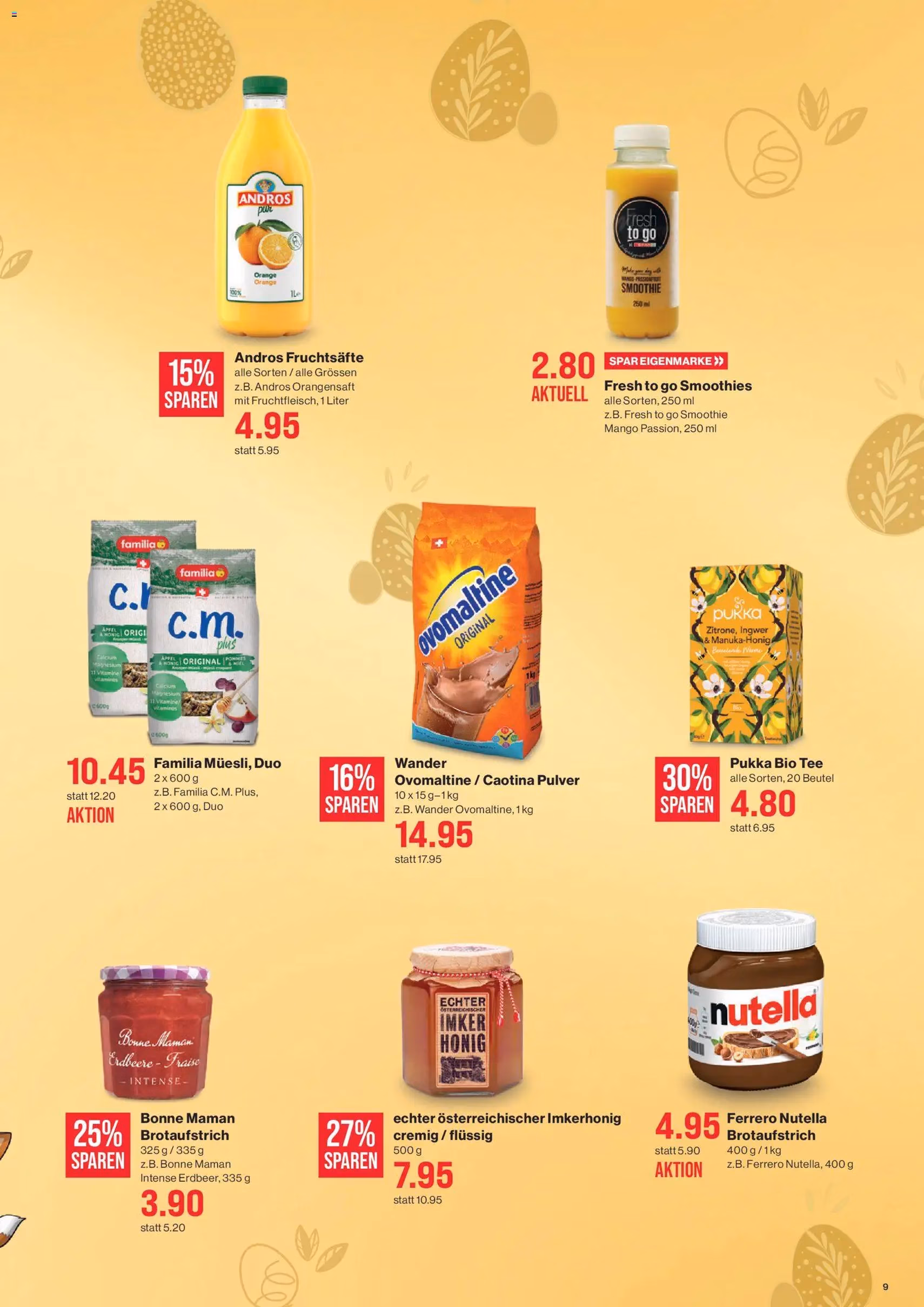 SPAR aktionen - Gültiger Prospekt ab 01.04.2026, Seite 9 von insgesamt 19
