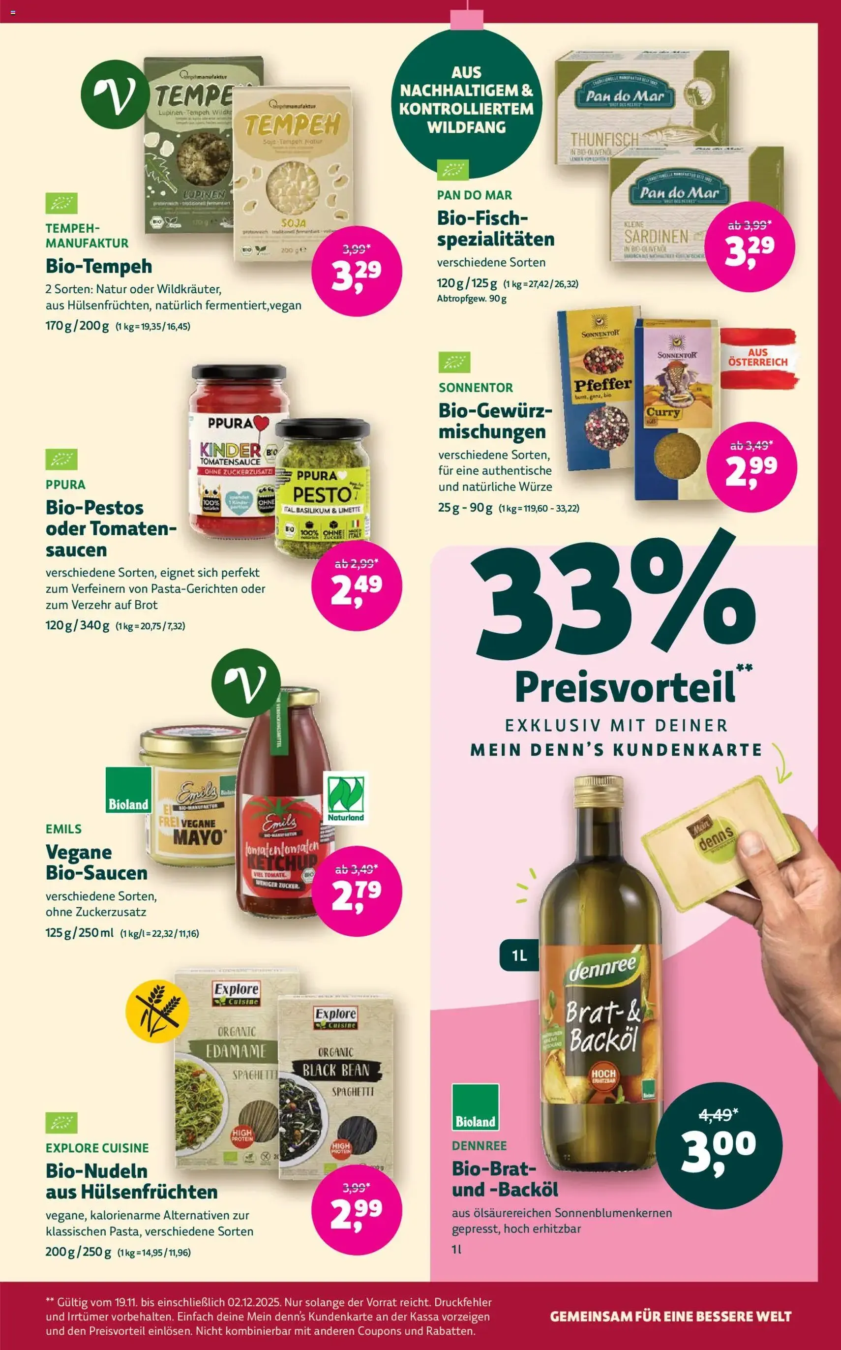 Denns BioMarkt Angebote - Gültiger Prospekt ab 19.11.2025, Seite 7 von insgesamt 14