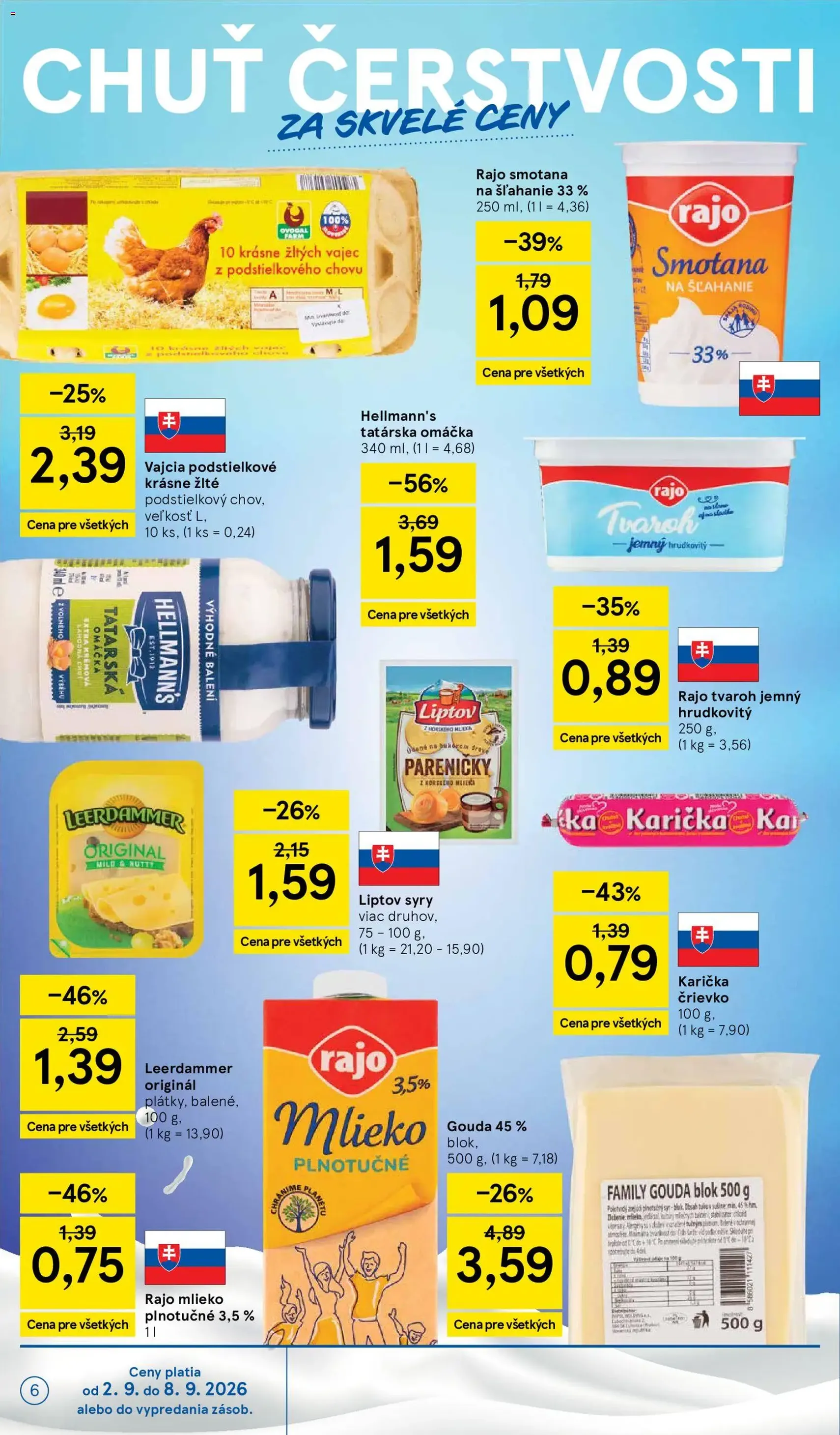 Tesco Hypermarket - leták - platný leták od 02.09.2026 strana 6 z 41