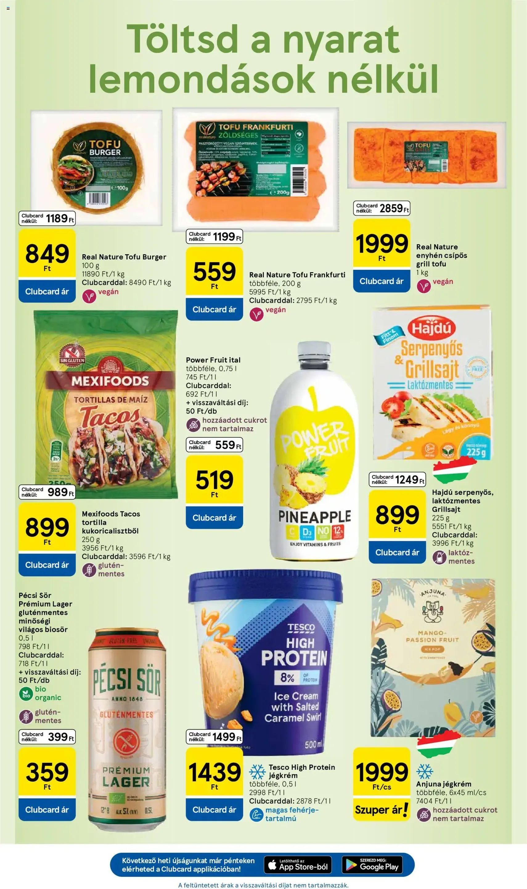 Tesco aktuális akciós újság - 2026.07.16. érvényes szórólap 19 oldal 30 oldalból