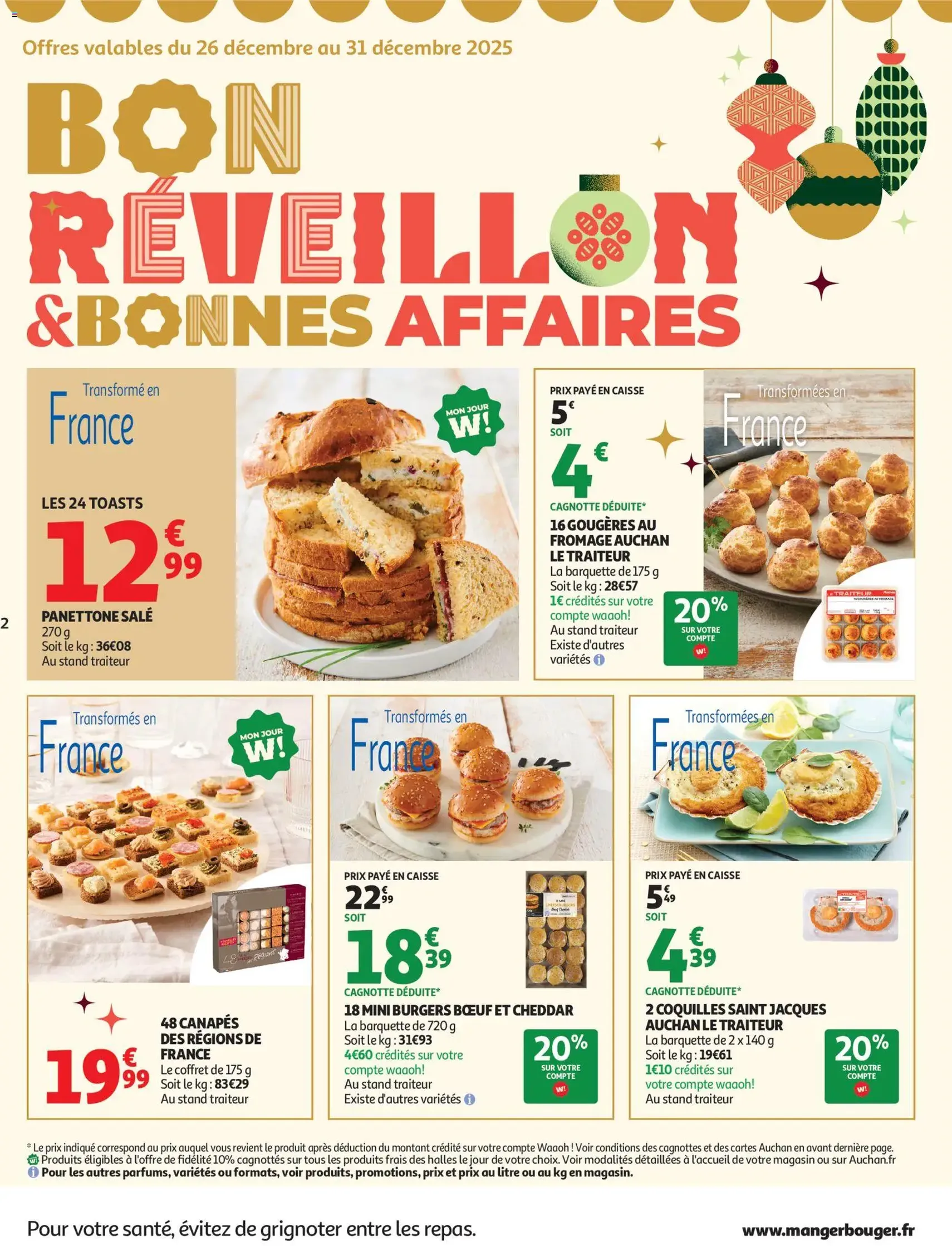 Auchan prospectus - brochure valable à partir du 26/12/2025, page 2 sur 50