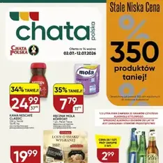 Chata Polska gazetka - podgląd gazetki ważnej od 02.07.2026