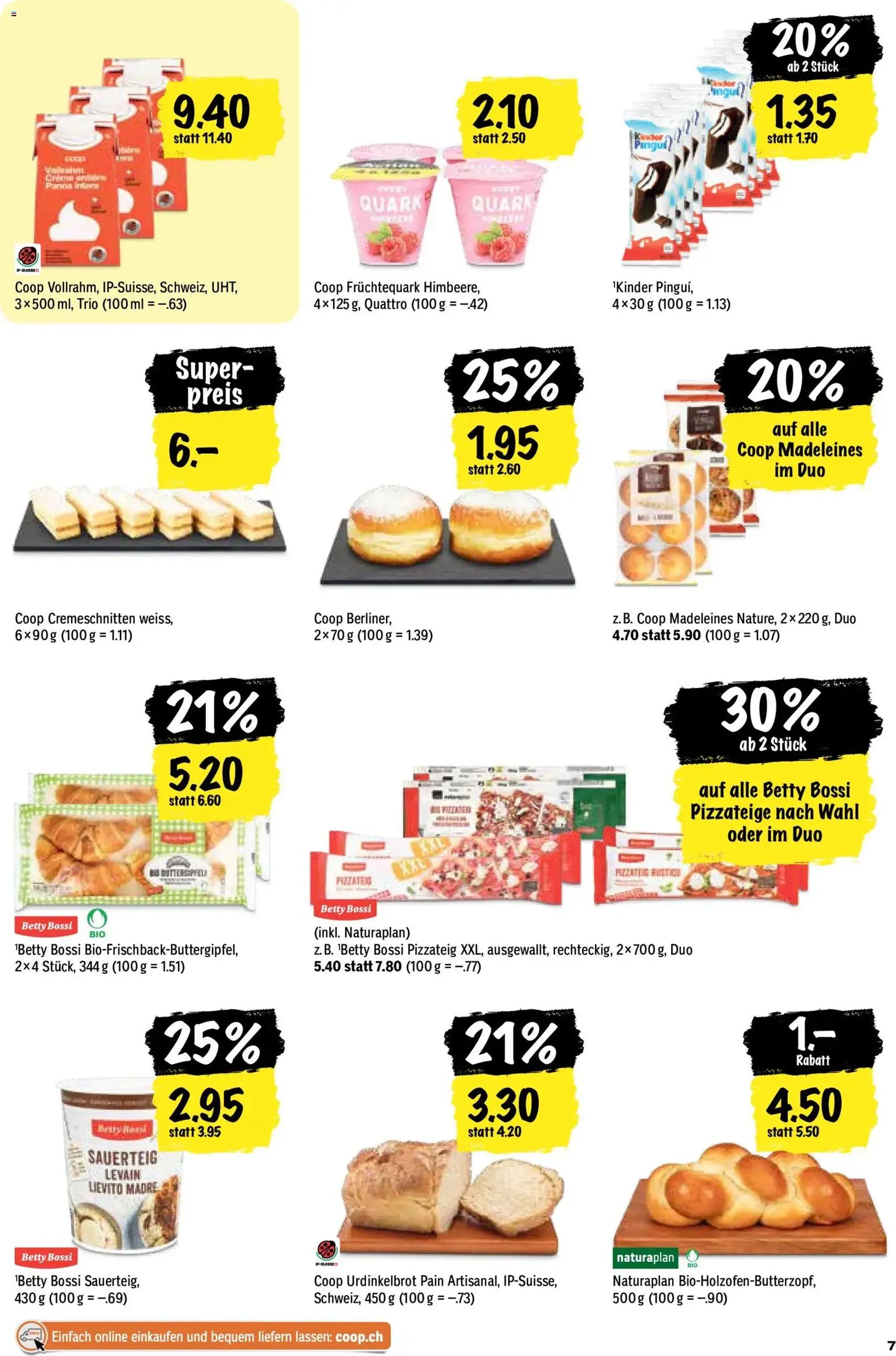 Coop aktionen - Gültiger Prospekt ab 29.10.2026, Seite 7 von insgesamt 28