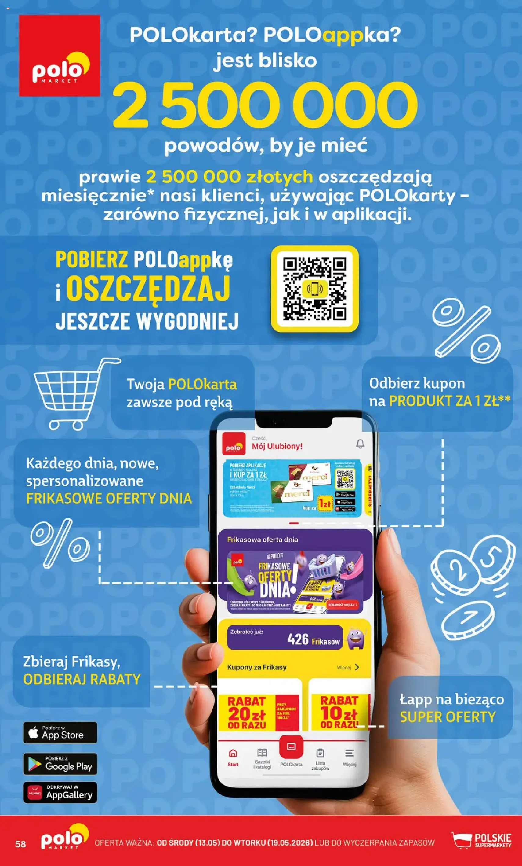 POLOmarket gazetka - ważny gazetka od 13.05.2026 strona 58 z 64