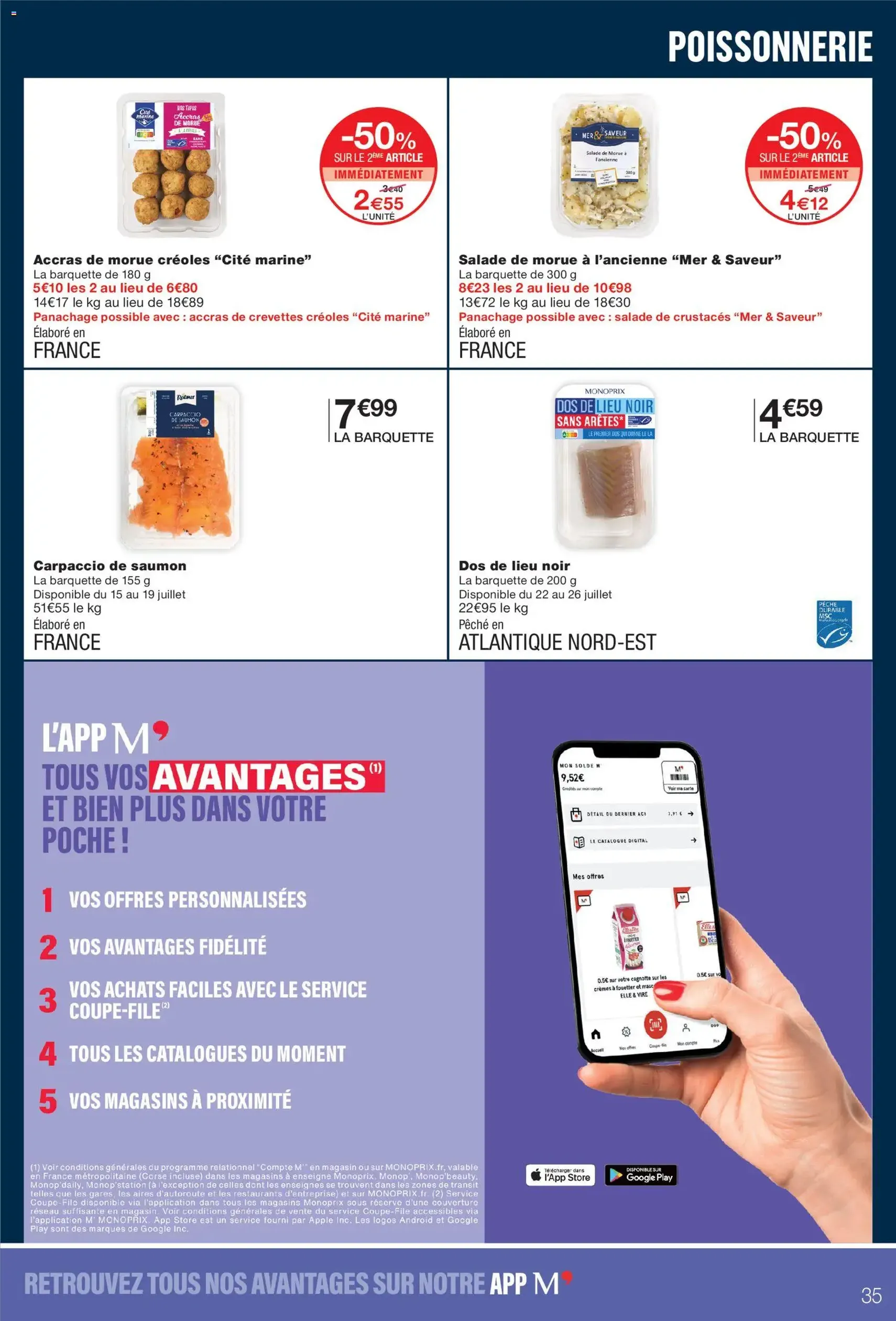 Monoprix catalogue - brochure valable à partir du 14/07/2026, page 35 sur 48
