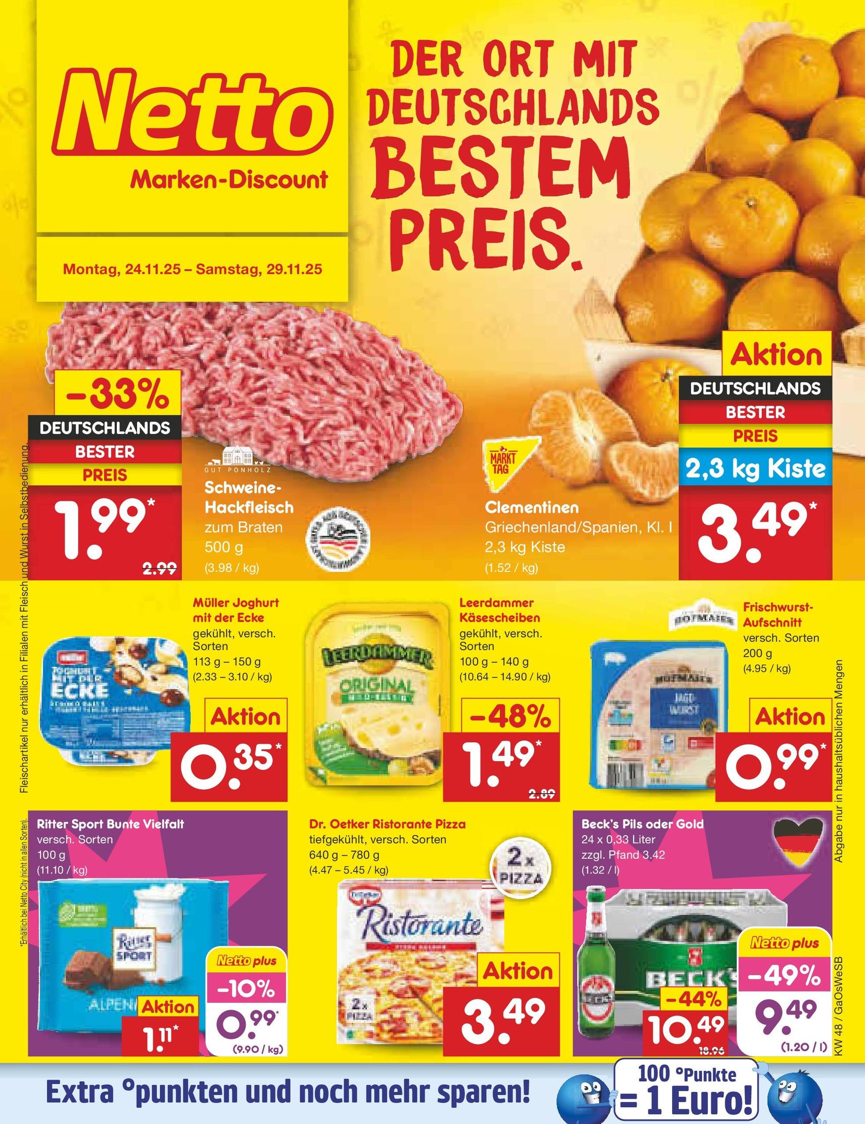 Netto Marken-Discount prospekt Bremen-Lesum - Gültiger Prospekt ab 24.11.2025, Seite 1 von insgesamt 54