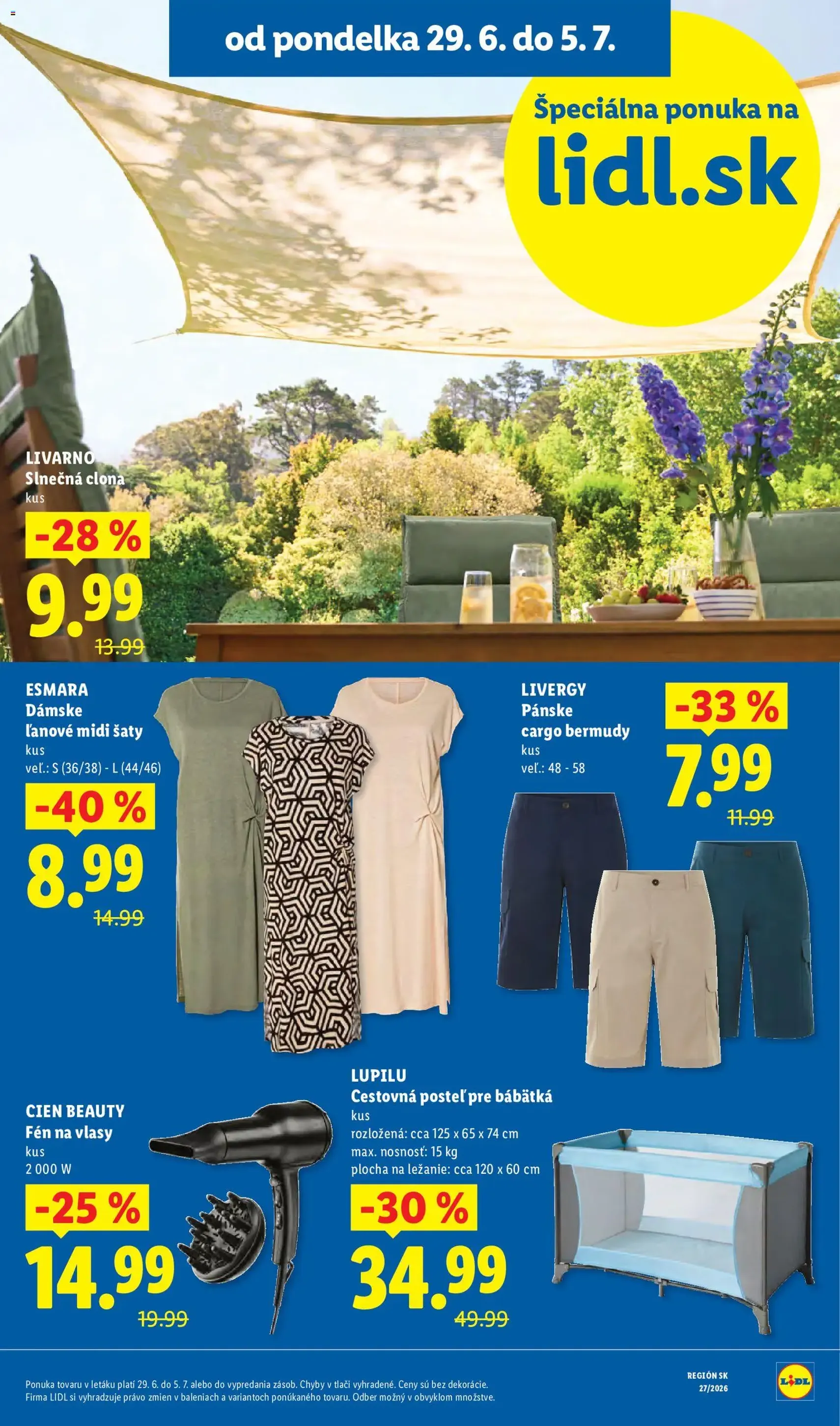 Lidl leták - platný leták od 29.06.2026 strana 7 z 98