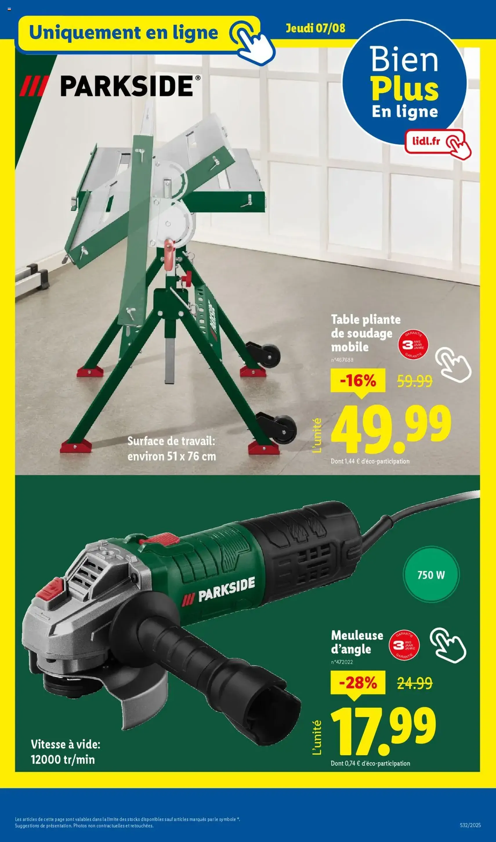 LIDL catalogue semaine 31 - brochure valable à partir du 07/08/2025, page 41 sur 76 LIDL catalogue semaine 31 - brochure valable à partir du 07/08/2025, page 41 sur 76