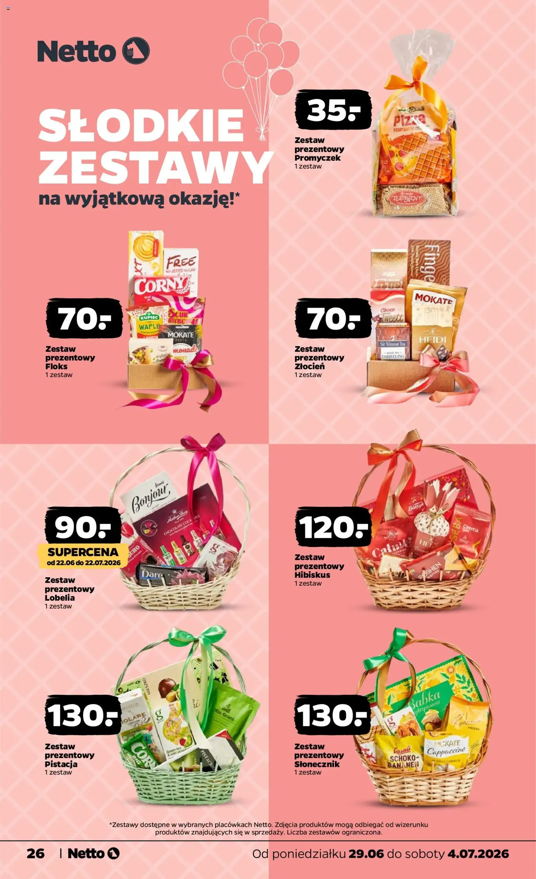 Netto gazetka od poniedziałku spożywcza - ważny gazetka od 29.06.2026 strona 26 z 37