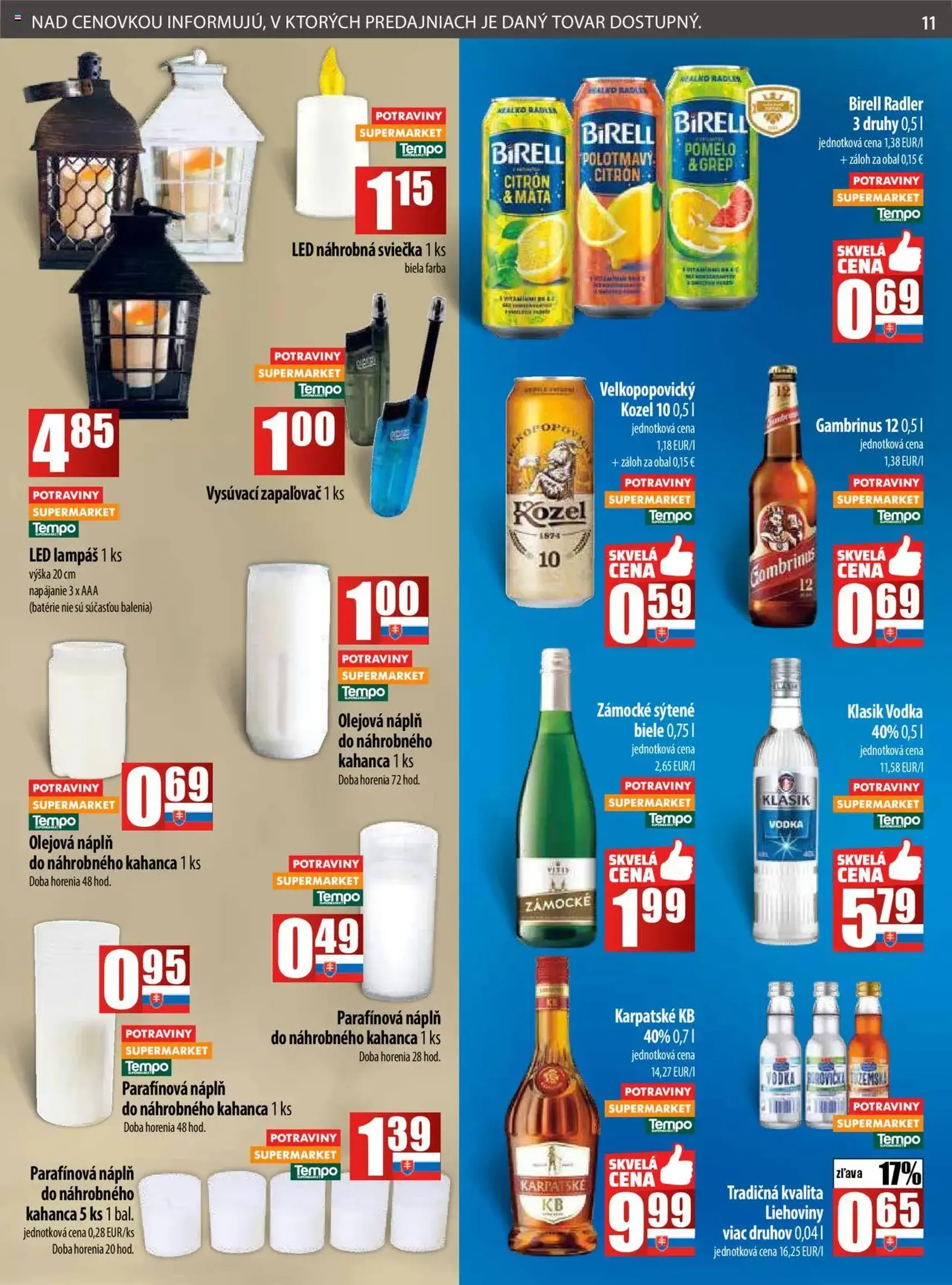 COOP Jednota leták - platný leták od 25.09.2025 strana 11 z 28