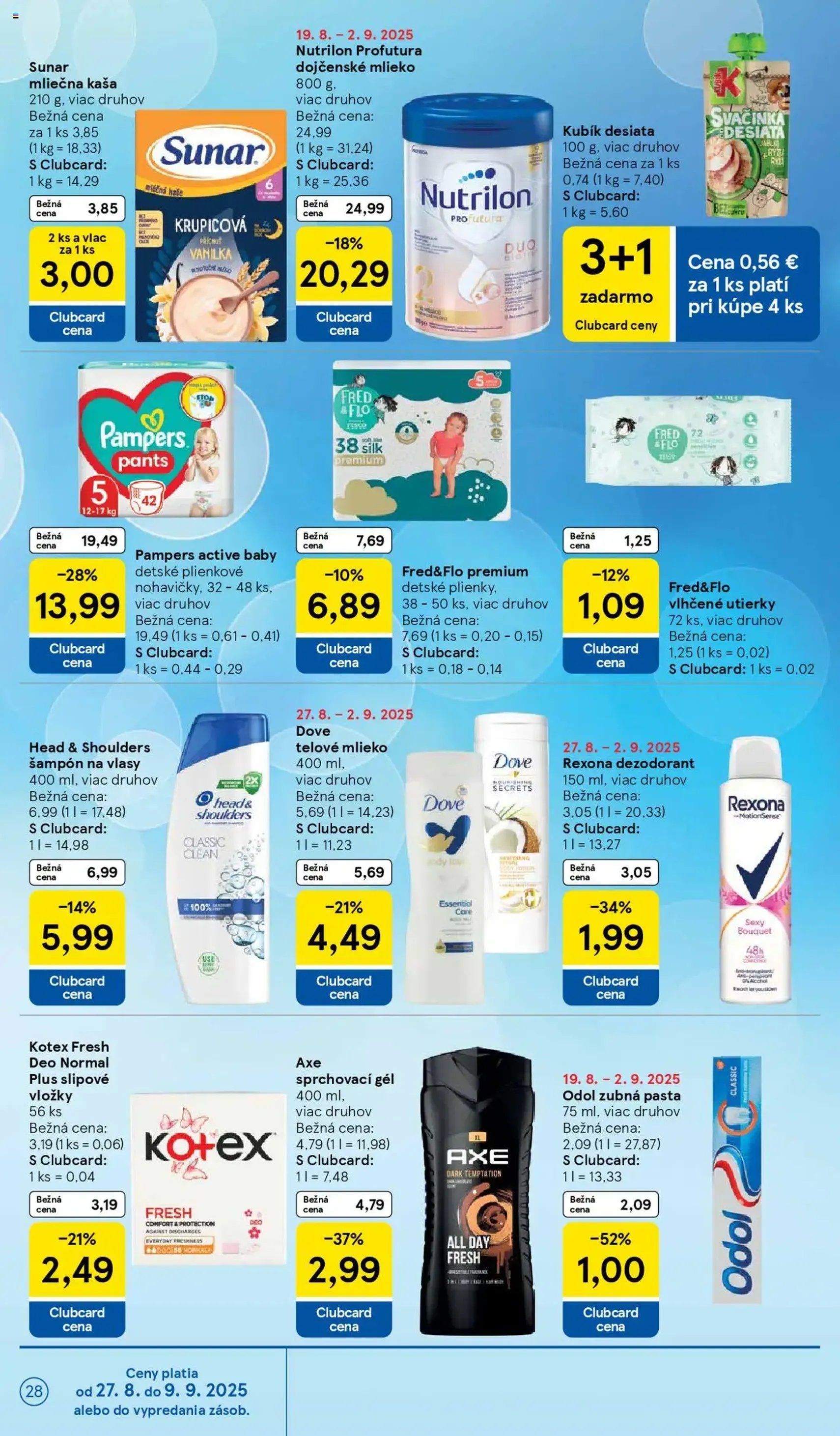 Tesco Hypermarket - leták - platný leták od 27.08.2025 strana 28 z 37