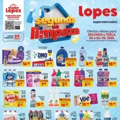 Lopes Supermercados - Ofertas da semana - pré-visualização do folheto, válido a partir de 03/08/2026