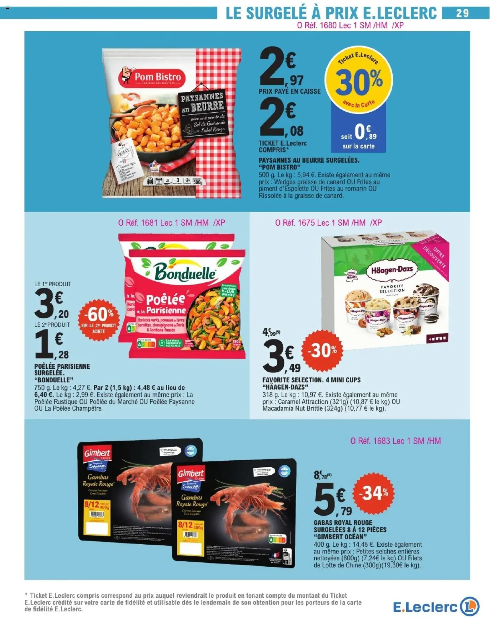 E.Leclerc catalogue de la semaine 22 - brochure valable à partir du 26/05/2026, page 29 sur 66