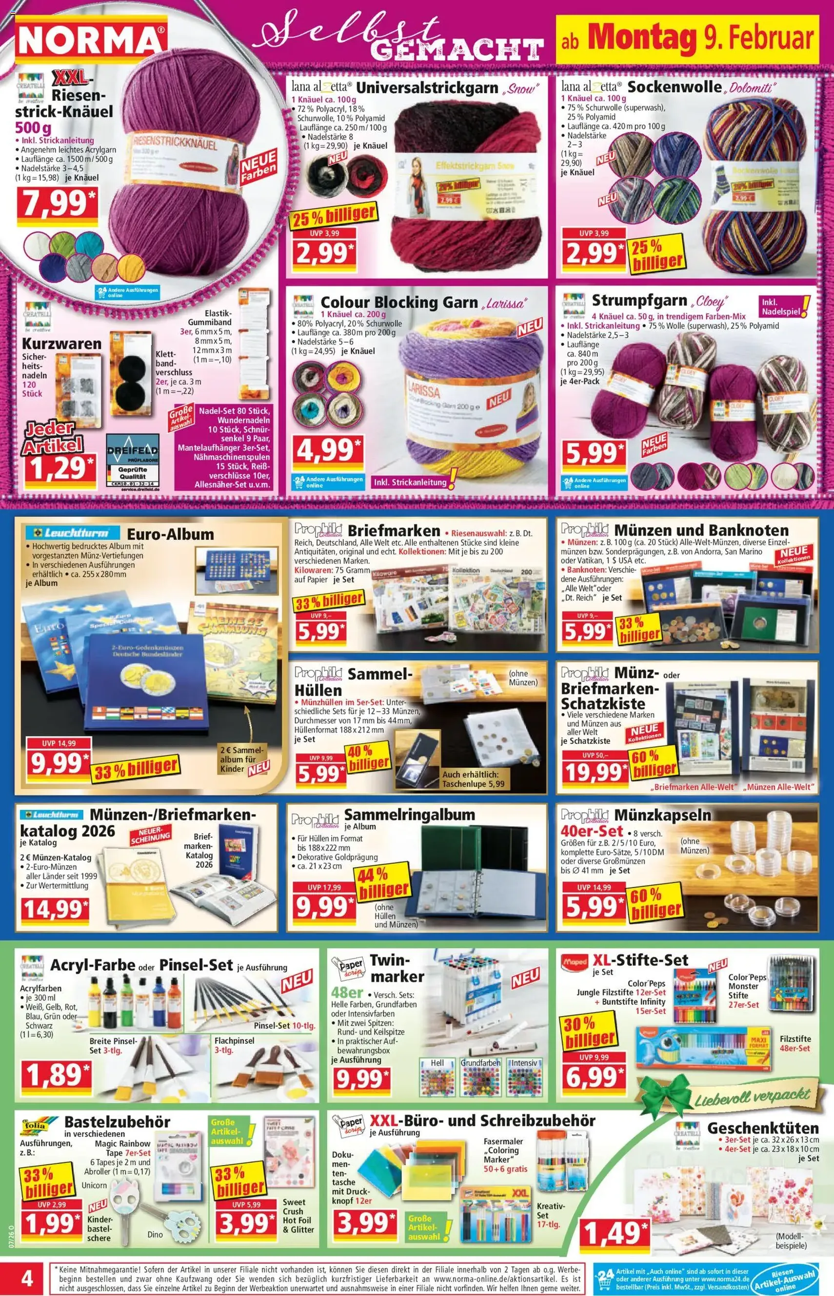 Norma Prospekt - Gültiger Prospekt ab 09.02.2026, Seite 4 von insgesamt 20