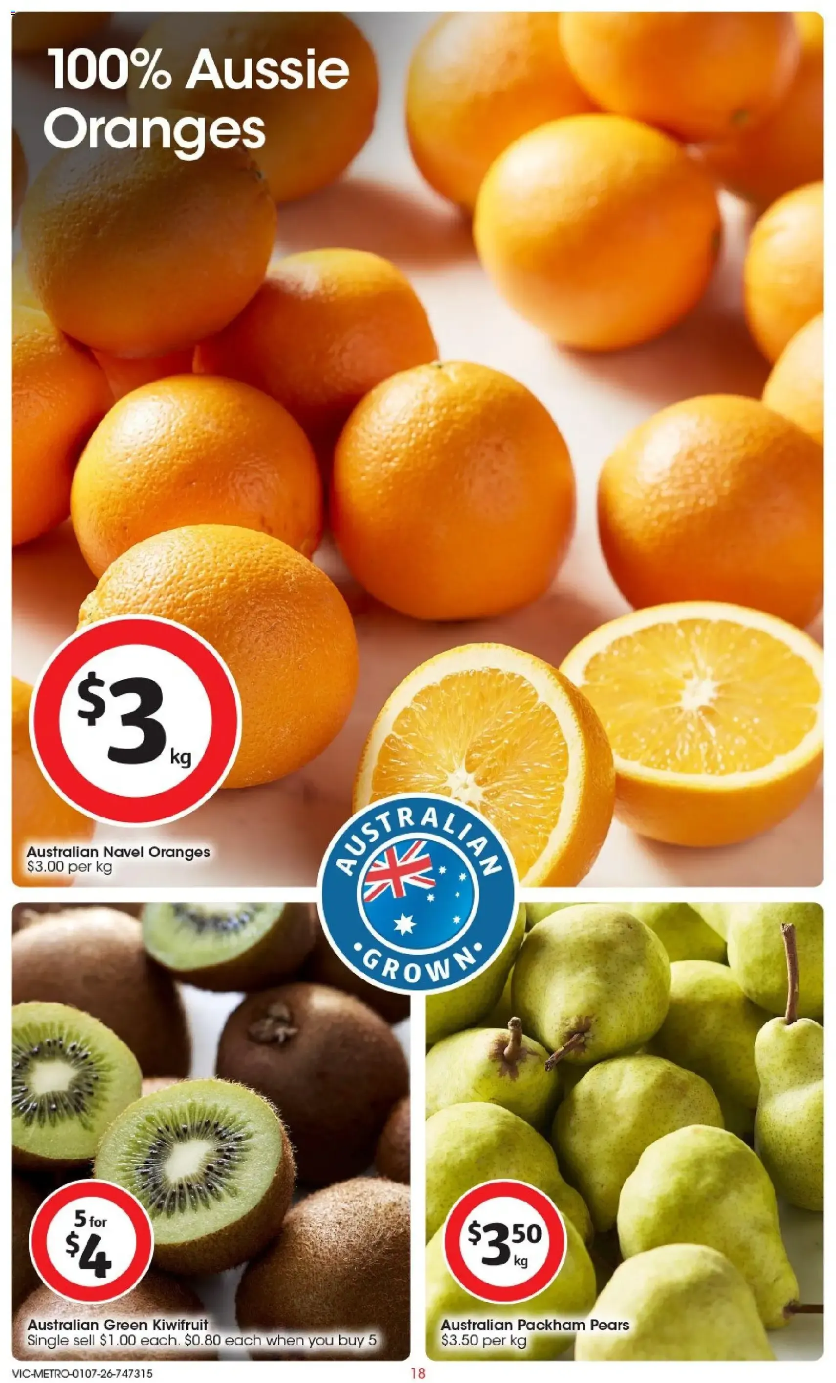 Coles catalogue - valid flyer from 01/07/2026, page 18 of 46