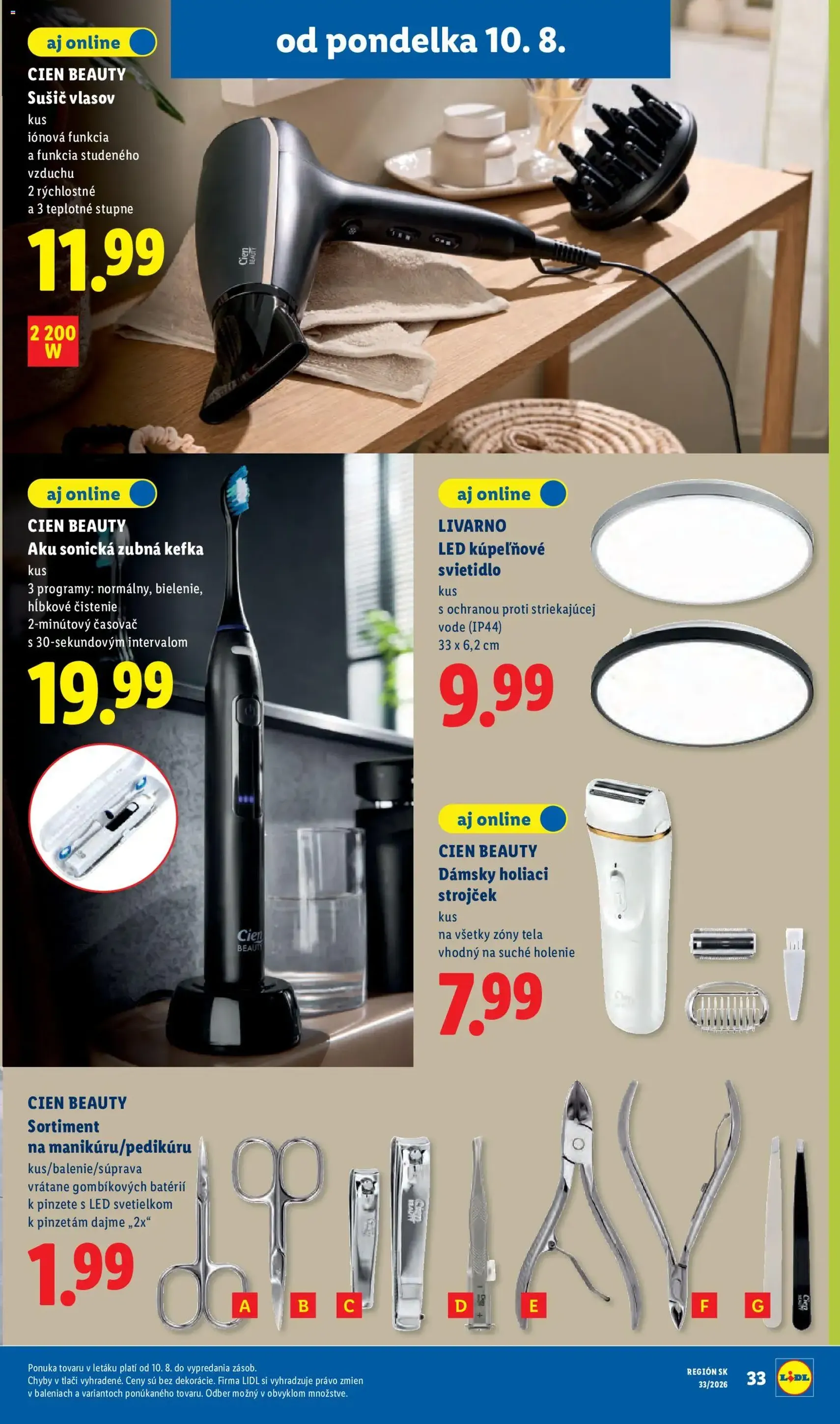 Lidl leták - platný leták od 10.08.2026 strana 45 z 97