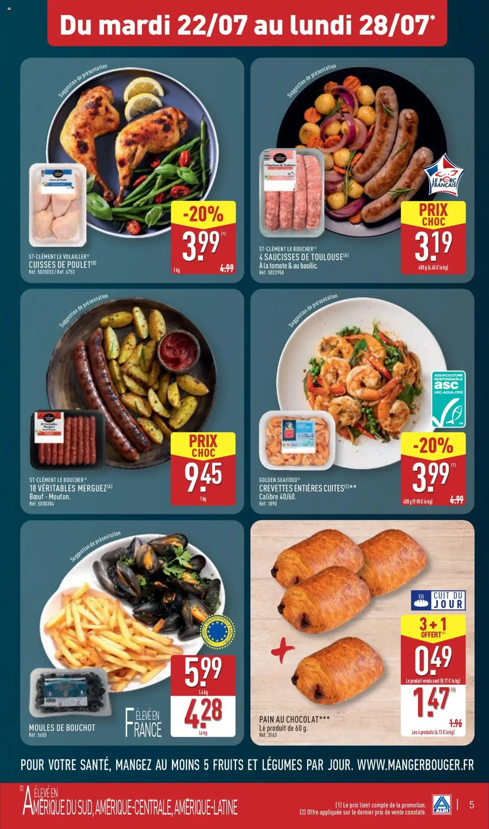 Aldi catalogue semaine 30 - brochure valable à partir du 22/07/2025, page 7 sur 45 Aldi catalogue semaine 30 - brochure valable à partir du 22/07/2025, page 7 sur 45