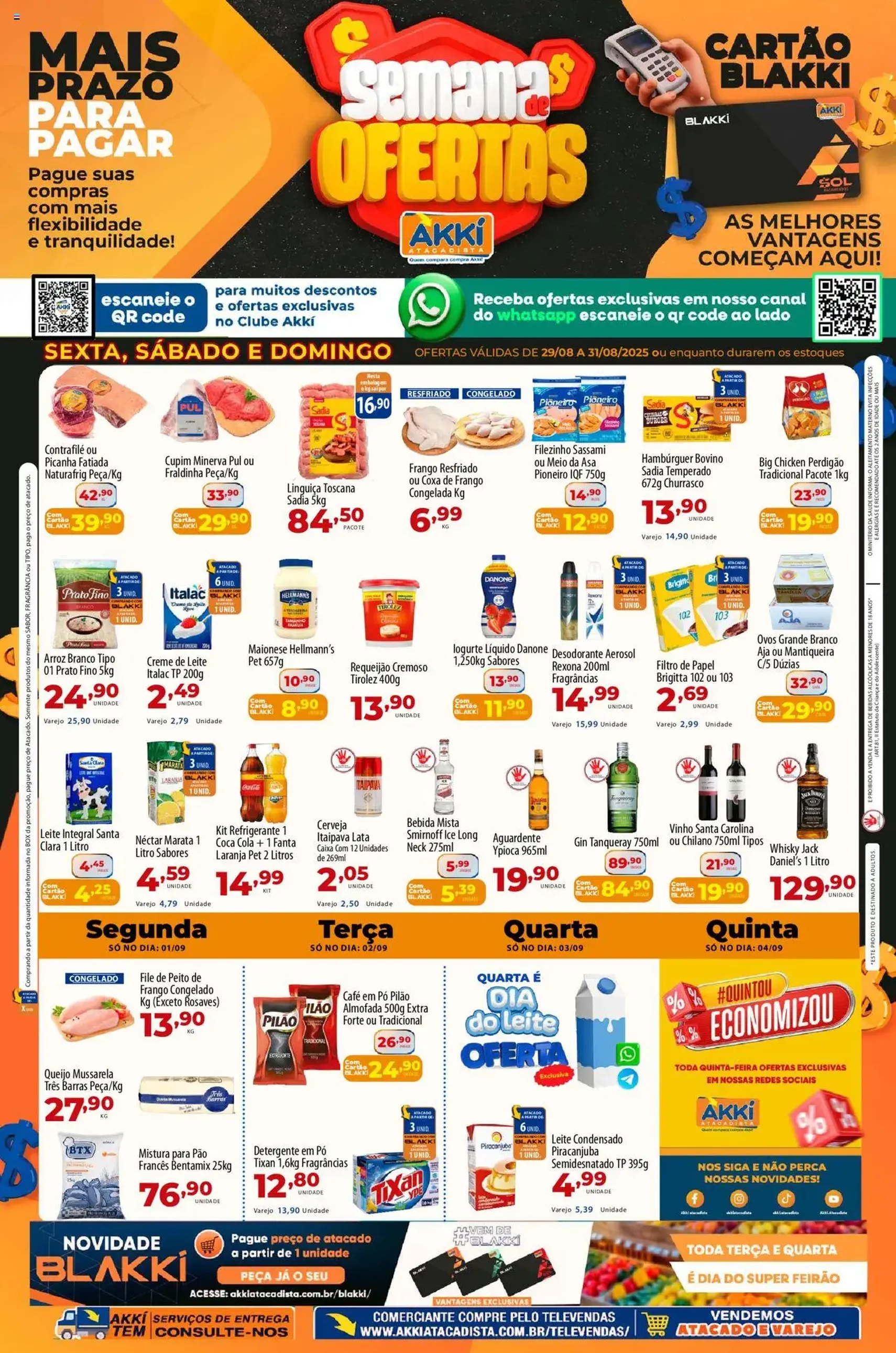 Akki Atacadista - Ofertas da semana - folheto válido a partir de 29/08/2025 página 1 de 1