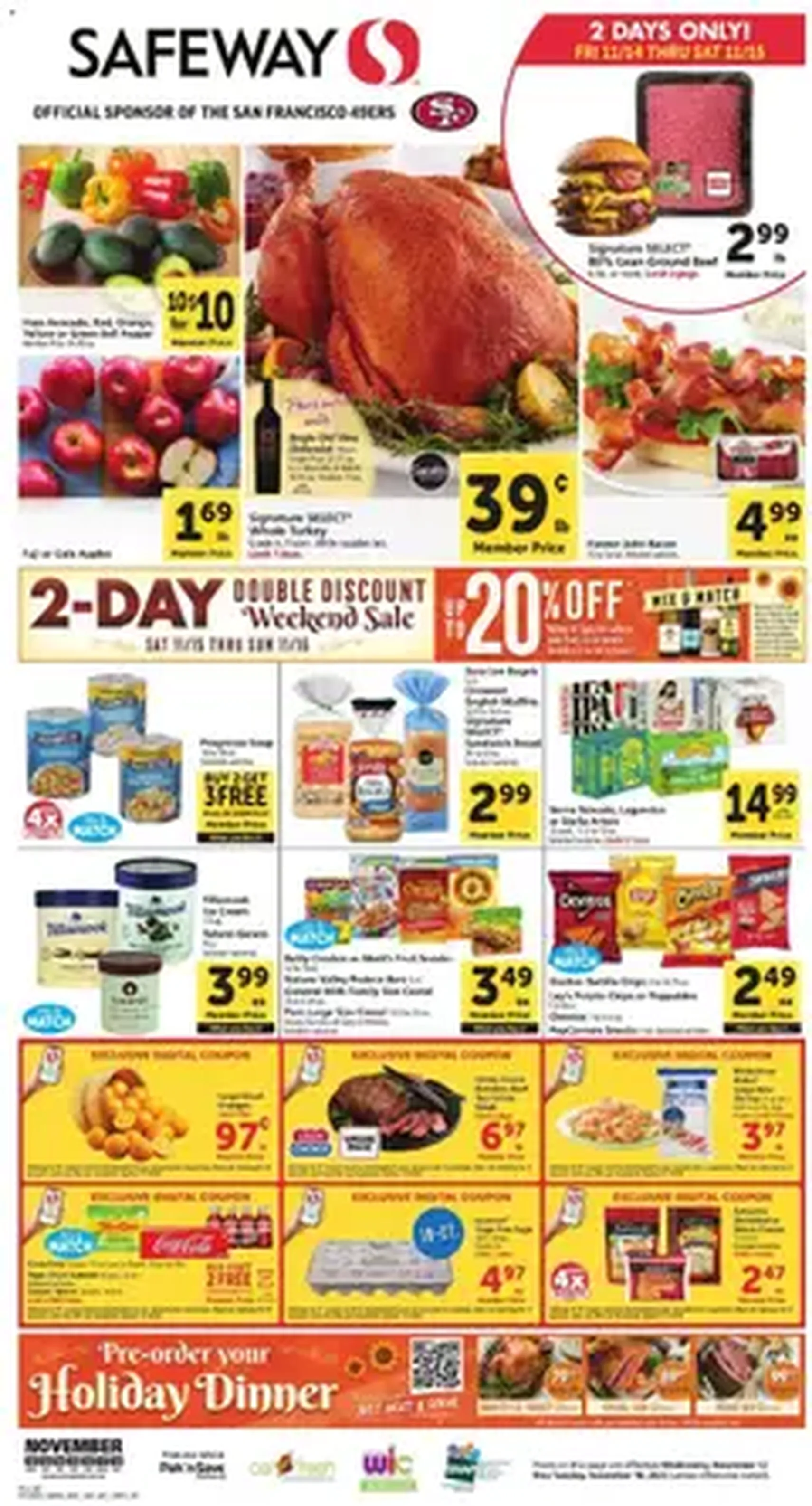 Safeway Weekly Ad - valid flyer from 11/12/2025, page 1 of 1