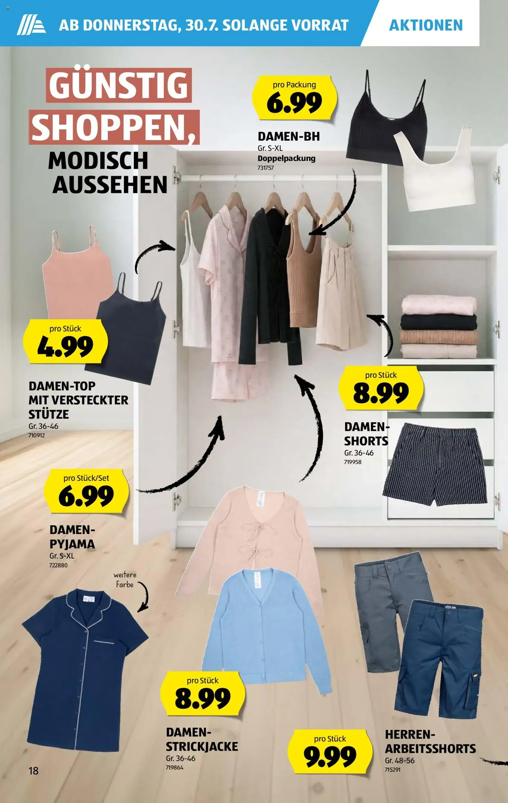 Aldi aktionen - Gültiger Prospekt ab 30.07.2026, Seite 18 von insgesamt 43
