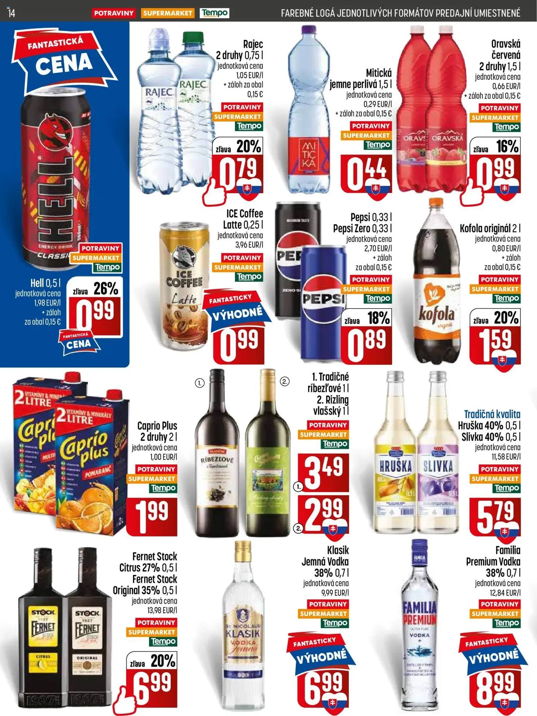 COOP Jednota leták - platný leták od 25.06.2026 strana 14 z 32