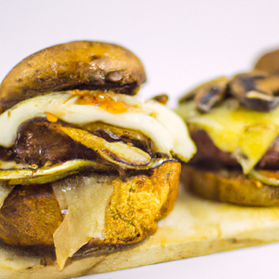 Recipe preview How to make Grilled Portobello Mushroom Burgers
