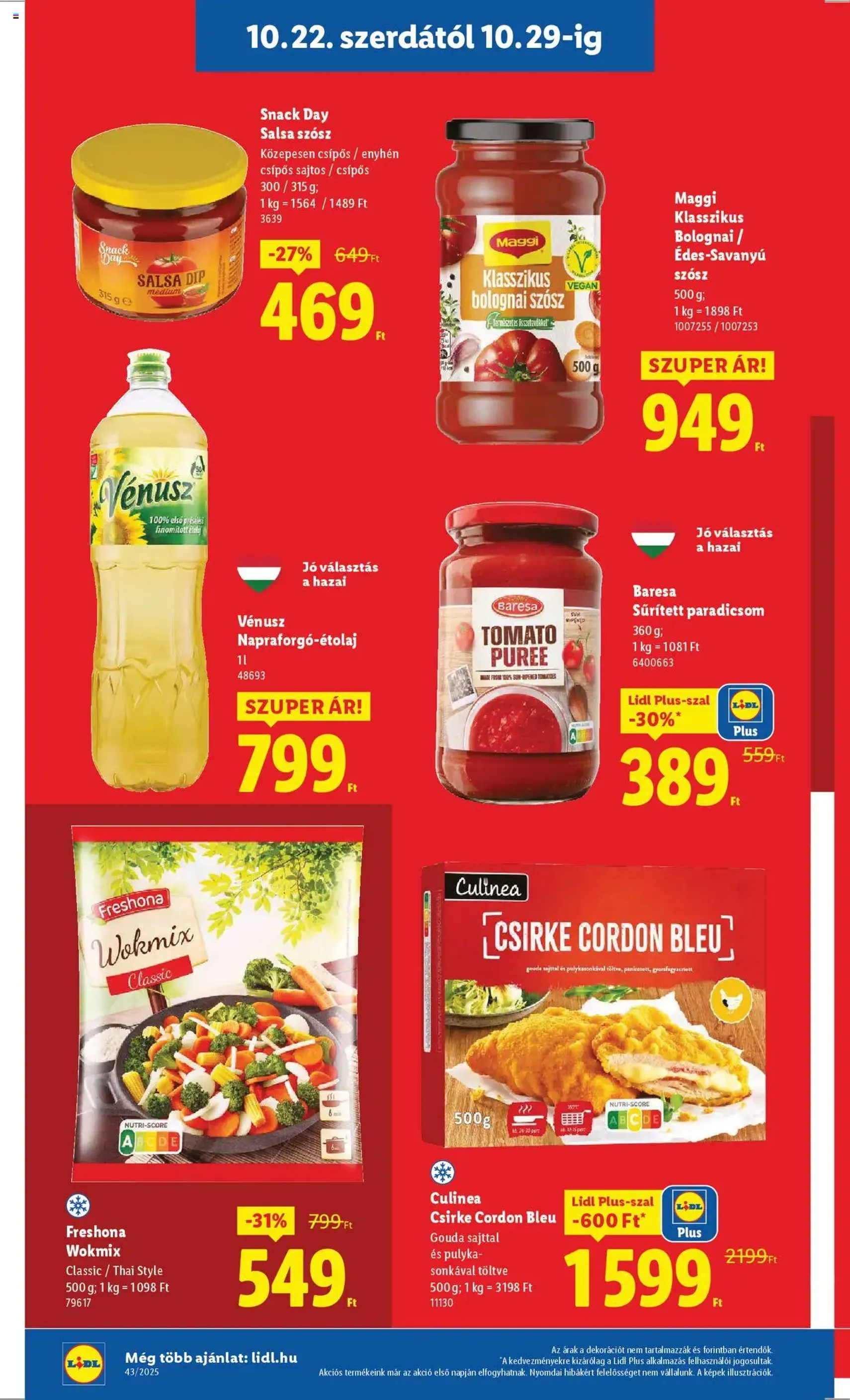Lidl Akciós újság - 2025.10.22. érvényes szórólap 12 oldal 64 oldalból Lidl Akciós újság - 2025.10.22. érvényes szórólap 12 oldal 64 oldalból