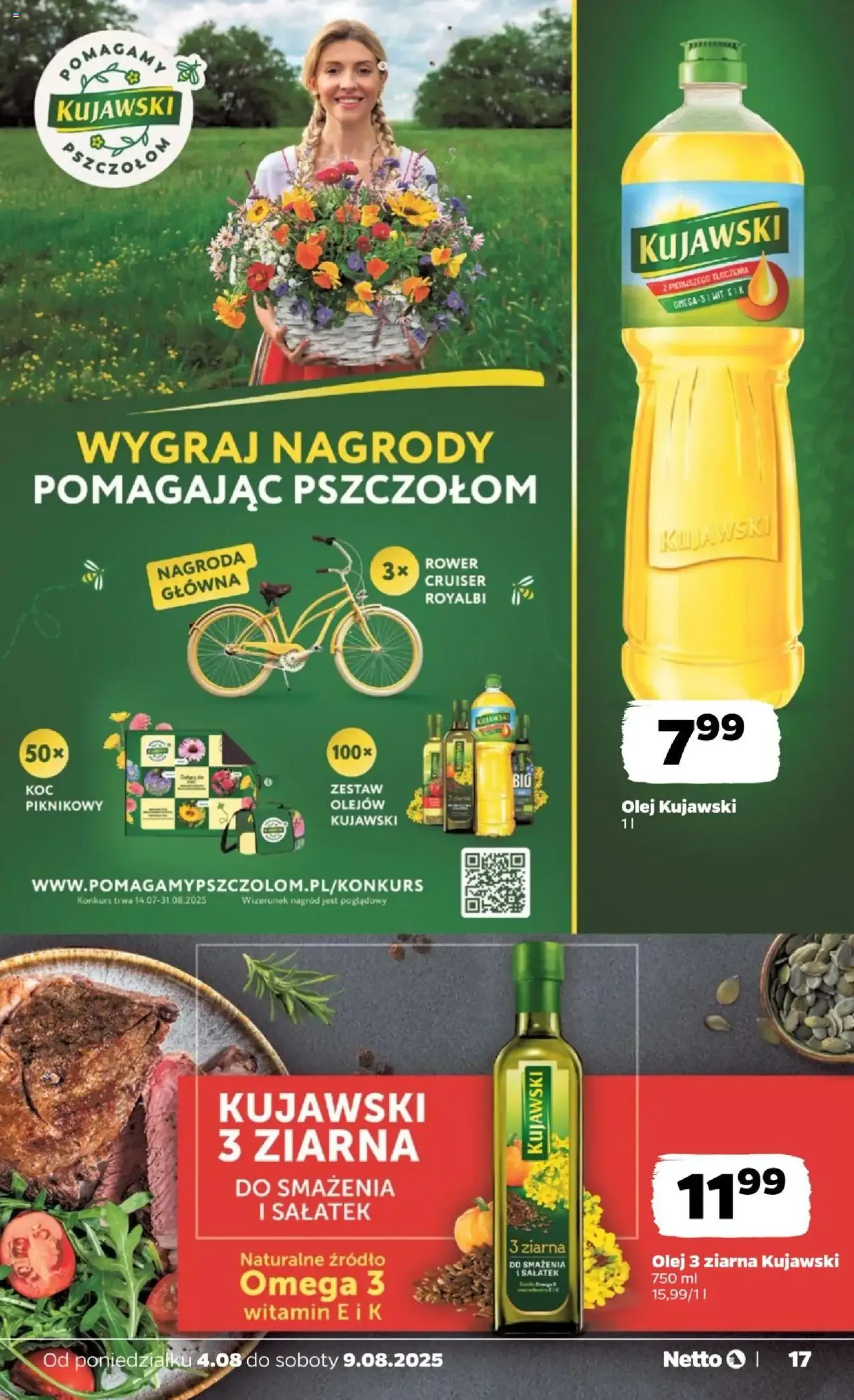 Netto gazetka - Spożywcza - ważny gazetka od 04.08.2025 strona 17 z 28 Netto gazetka - Spożywcza - ważny gazetka od 04.08.2025 strona 17 z 28