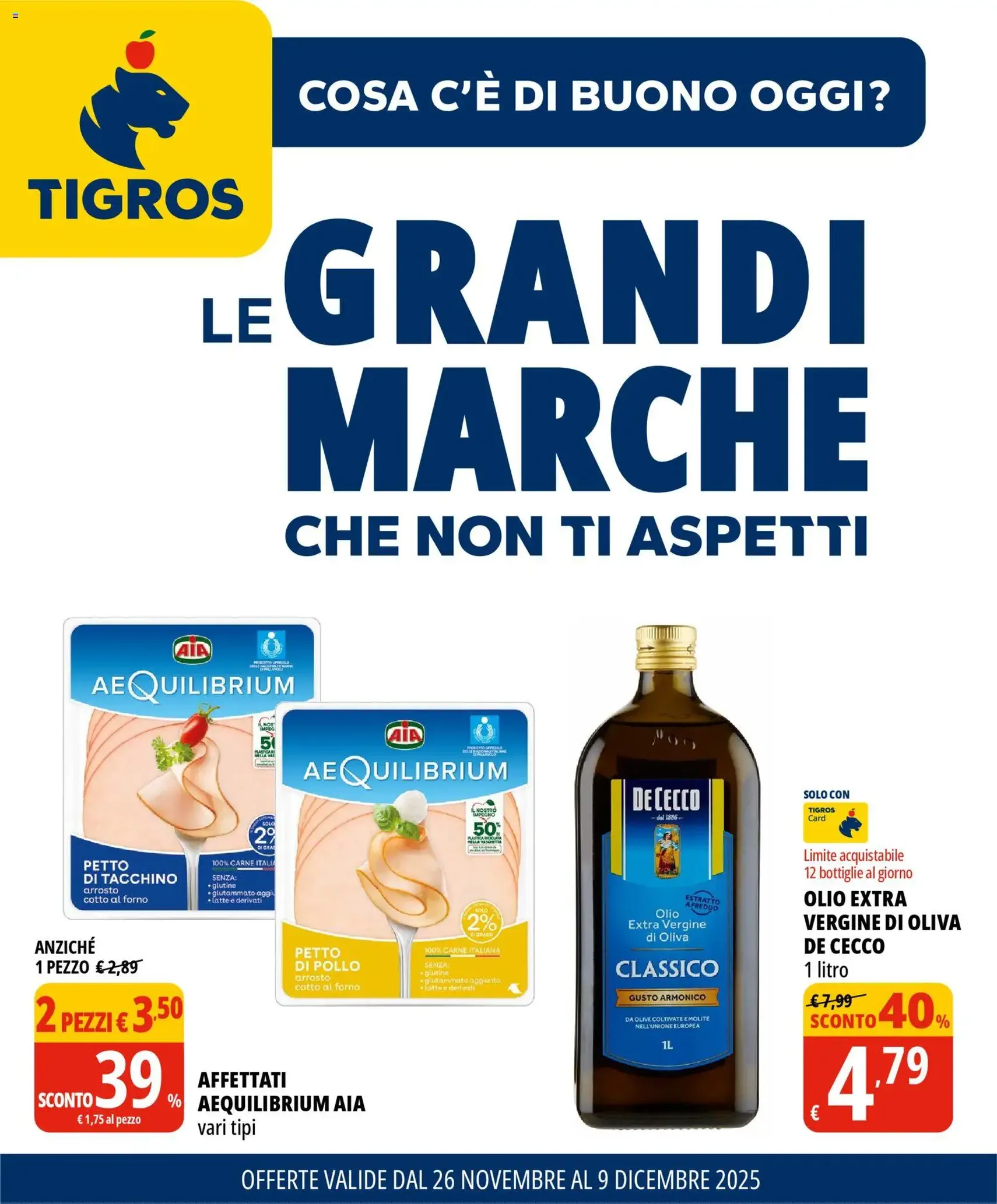 Volantino Tigros - volantino valido dal 26/11/2025 pagina 1 di 33