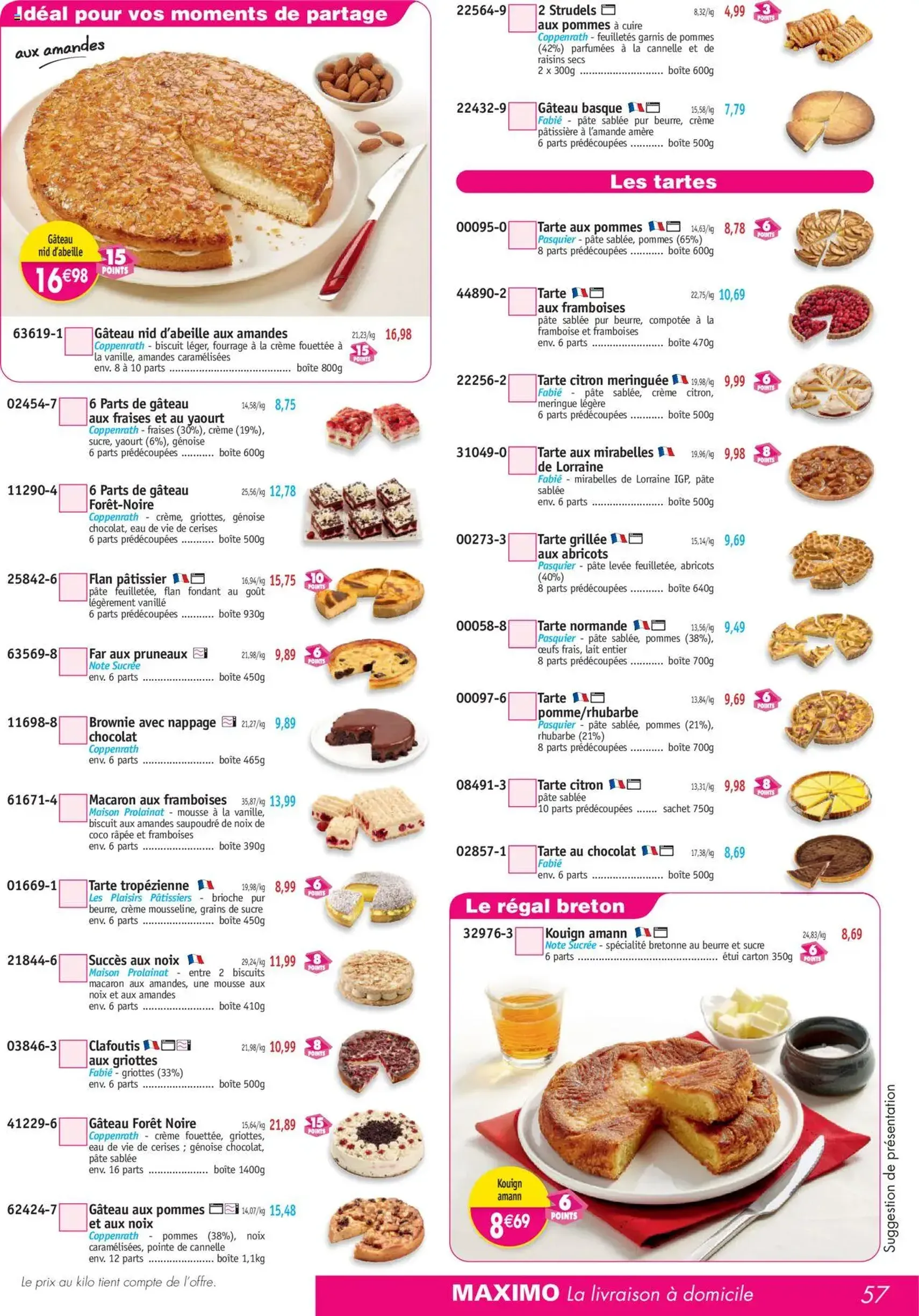 Maximo catalogue - brochure valable à partir du 29/08/2025, page 57 sur 64 Maximo catalogue - brochure valable à partir du 29/08/2025, page 57 sur 64
