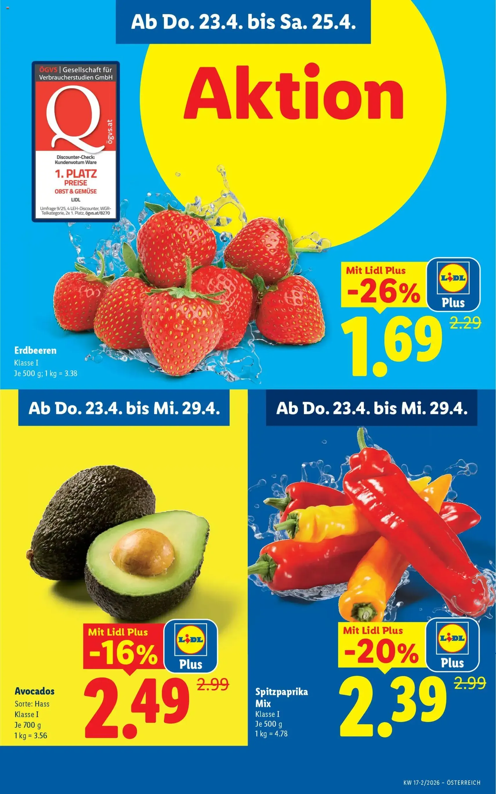 Lidl - Flugblatt - Gültiger Prospekt ab 23.04.2026, Seite 3 von insgesamt 56