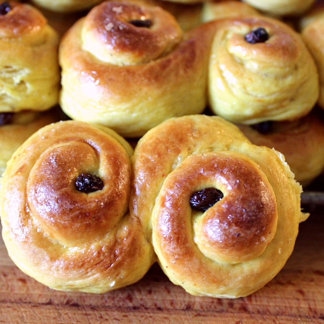 Svedese "Lussekatter