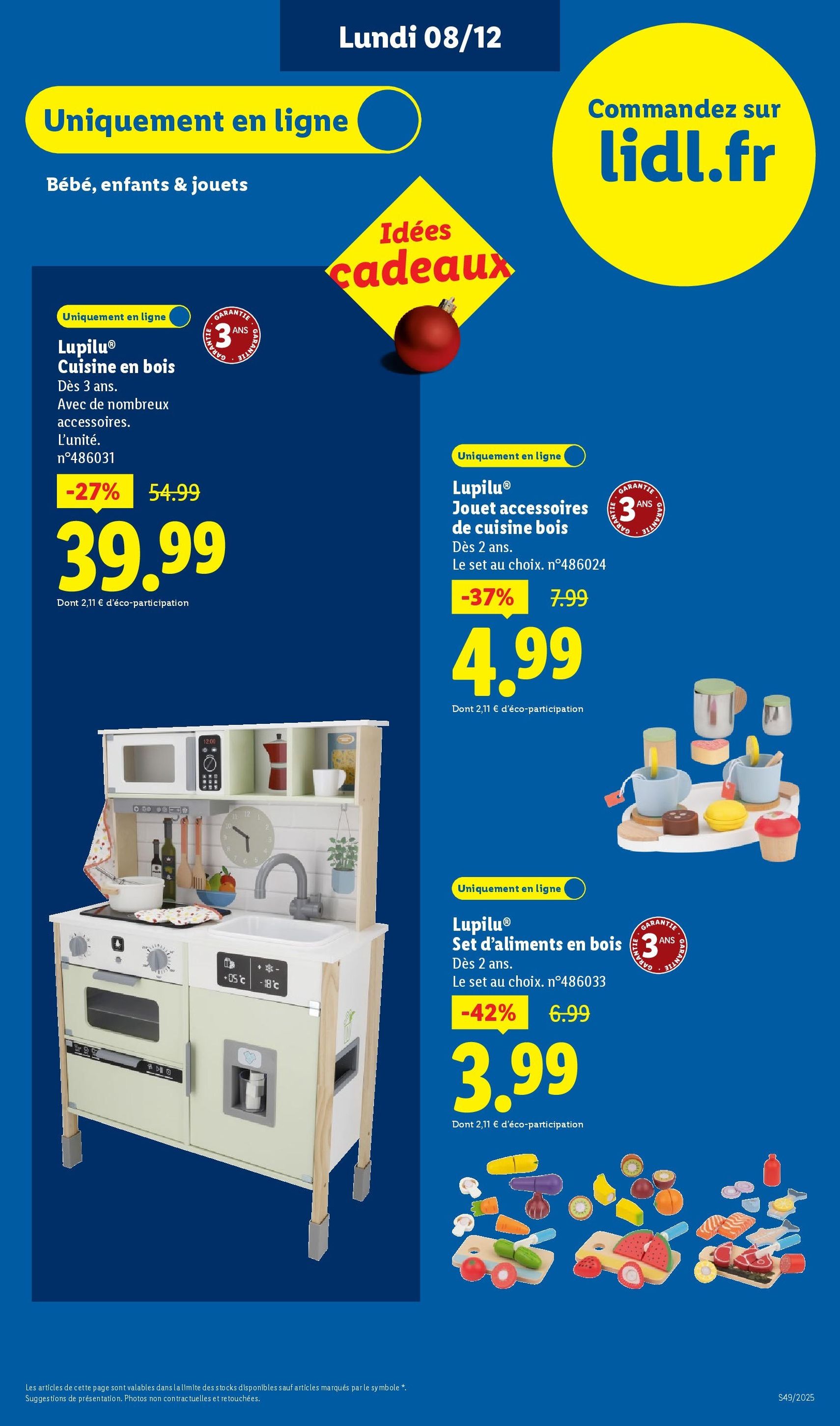 LIDL catalogue semaine 49 - brochure valable à partir du 04/12/2025, page 91 sur 96