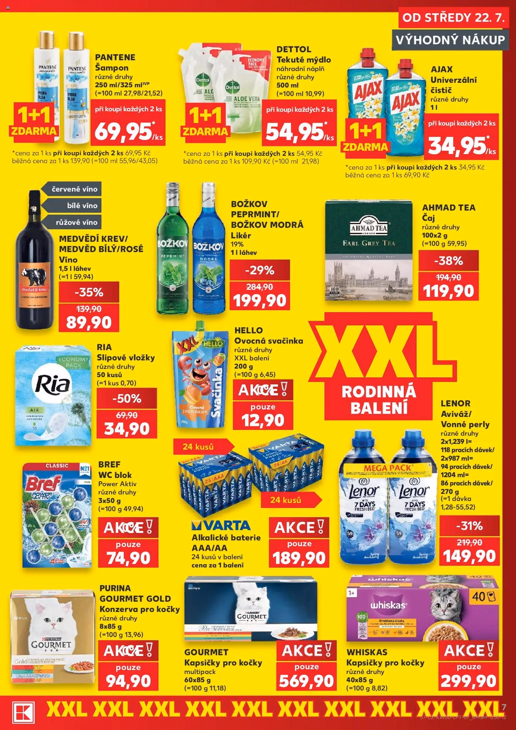 Kaufland leták - platný leták od 22.07.2026 strana 7 z 52