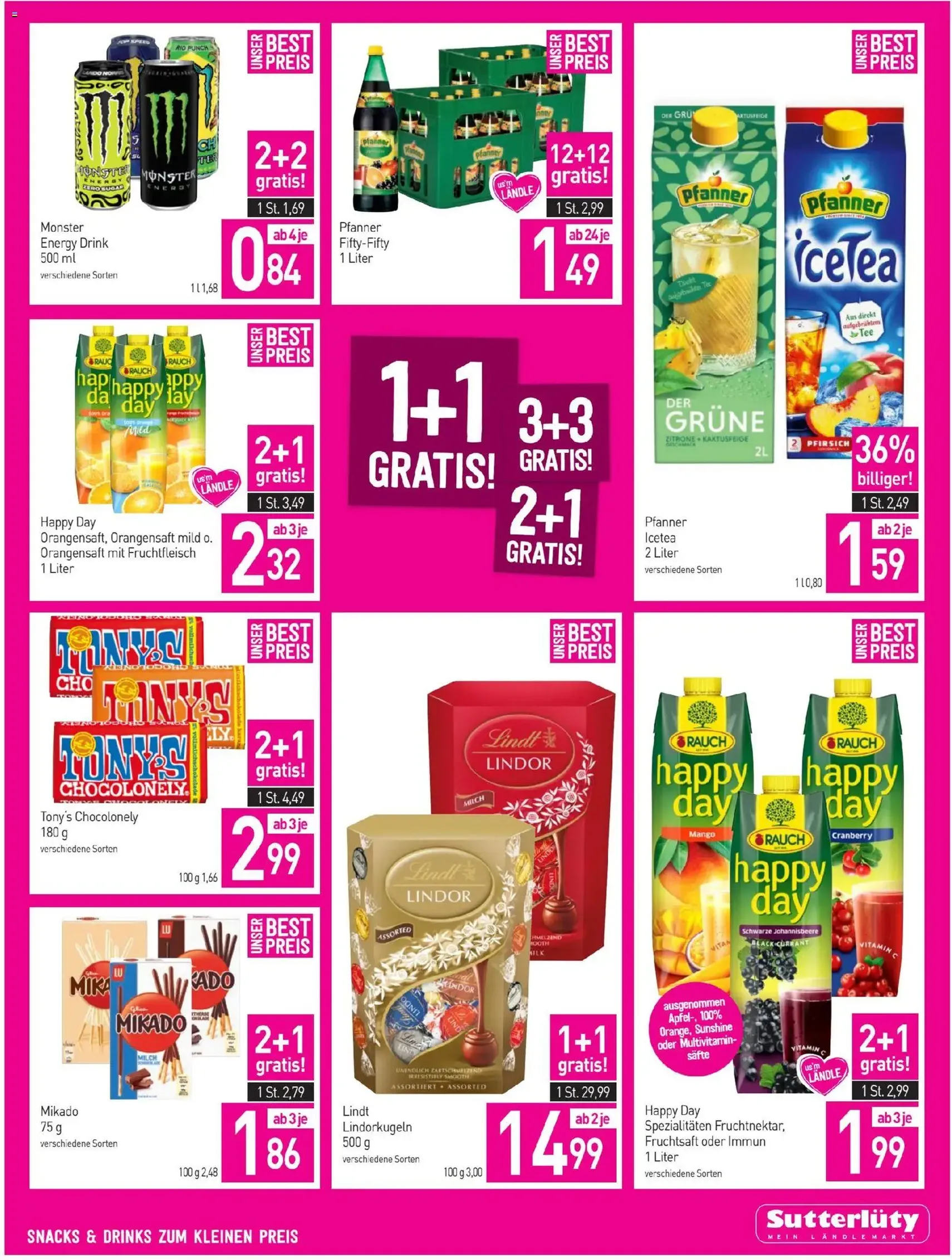 Sutterlüty Flugblatt - Gültiger Prospekt ab 27.11.2025, Seite 15 von insgesamt 24