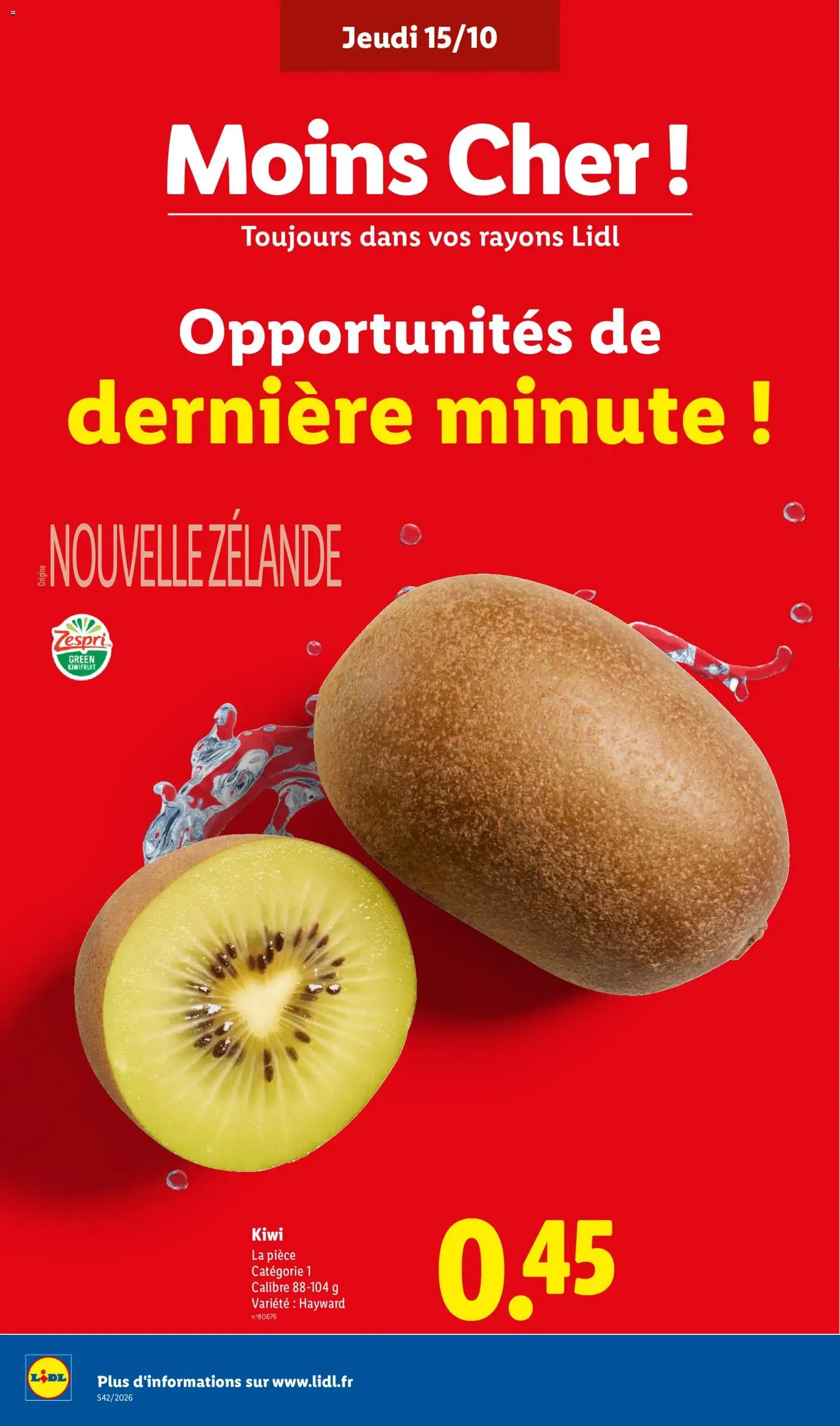 LIDL catalogue - brochure valable à partir du 15/10/2026, page 4 sur 64