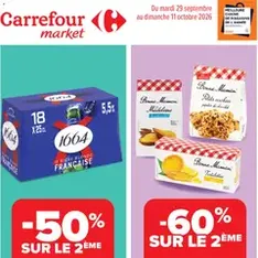Carrefour Market catalogue - Prévisualisation du catalogue valable à partir du 29/09/2026