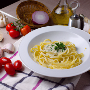 Recipe preview Creamy Vegetarian Carbonara