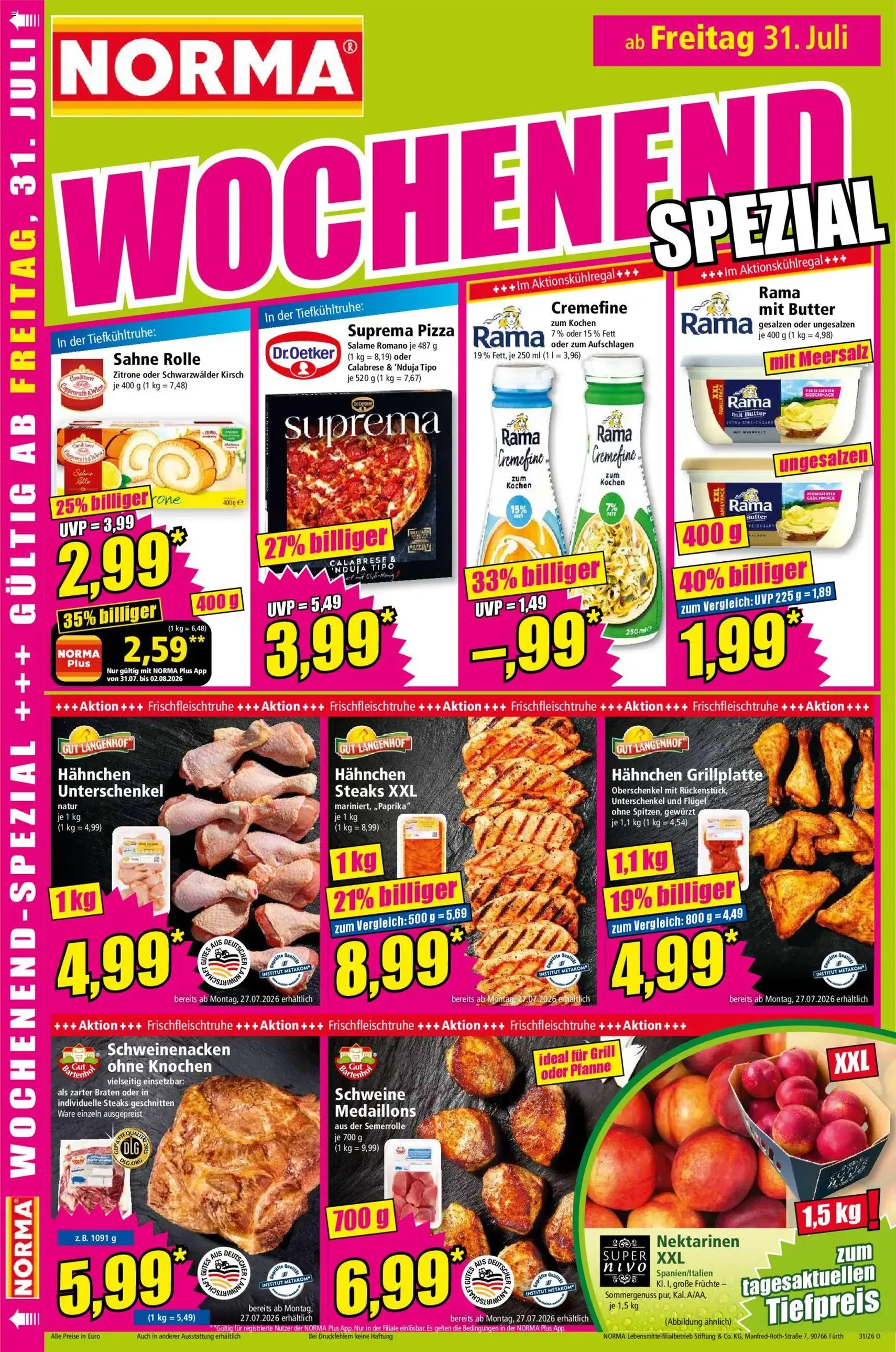 Norma Prospekt - Gültiger Prospekt ab 27.07.2026, Seite 16 von insgesamt 19