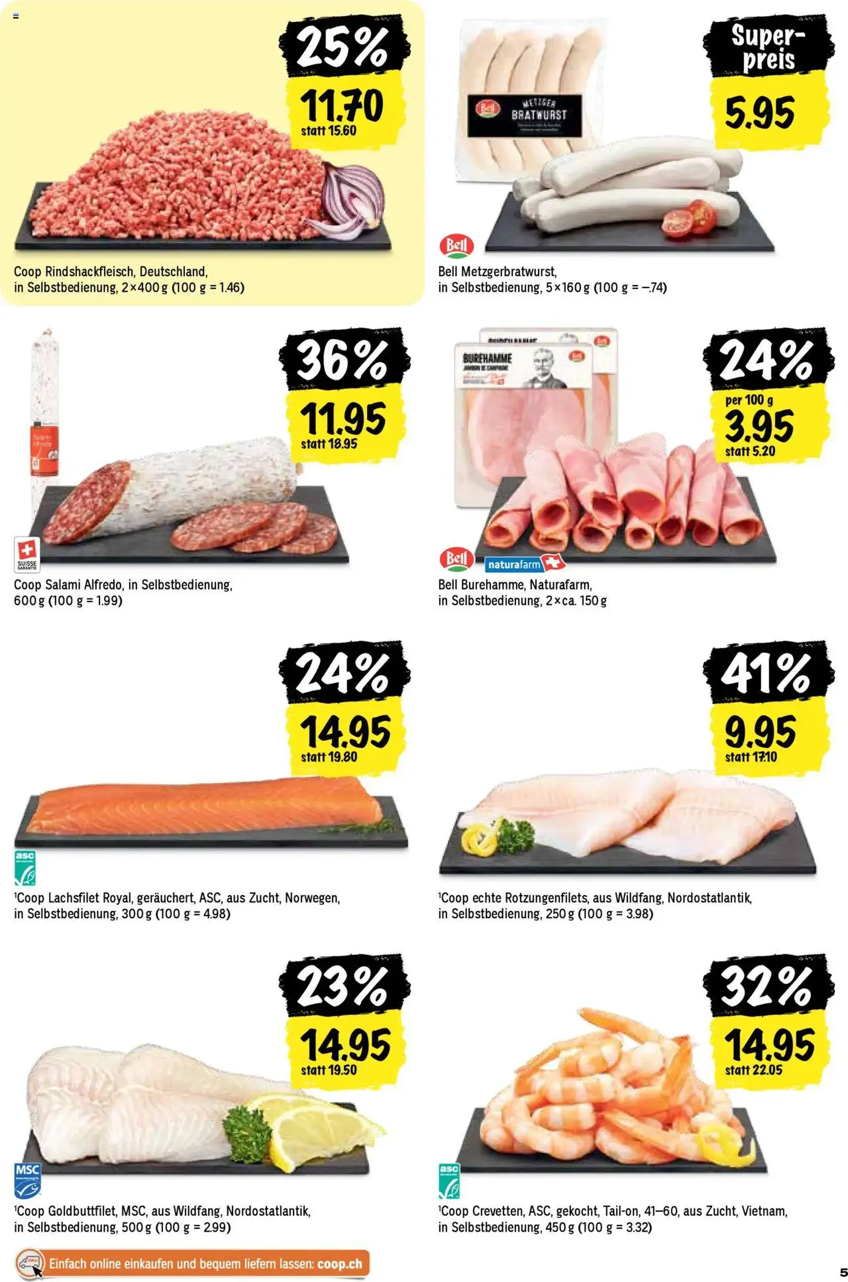 Coop Aktionen - Gültiger Prospekt ab 25.09.2025, Seite 5 von insgesamt 24